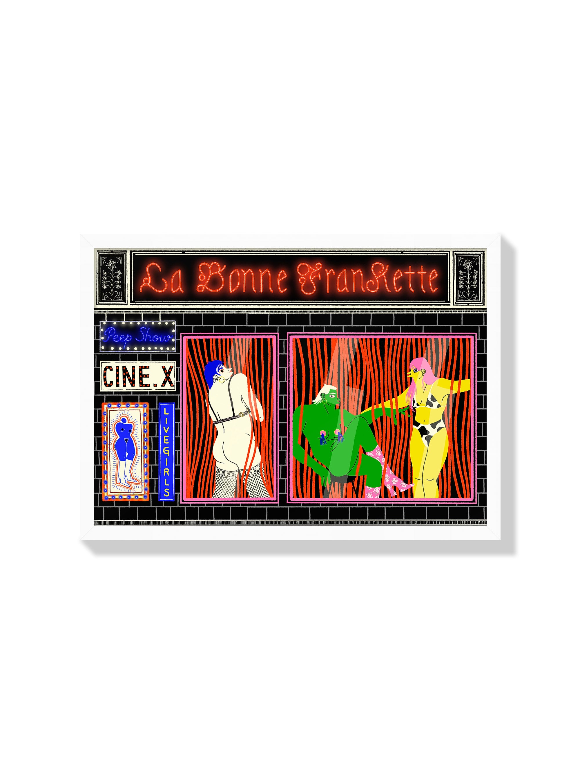 La Bonne Frankette - Petrouchkaka - White Frame |frame=White Frame|