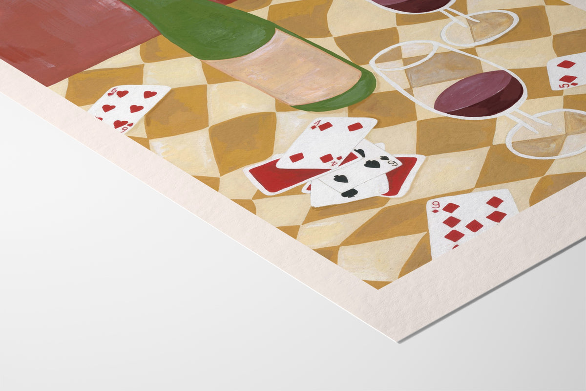 cards & cab sat - Frankie Penwill - Fine Art Paper 200gsm |type=paper|