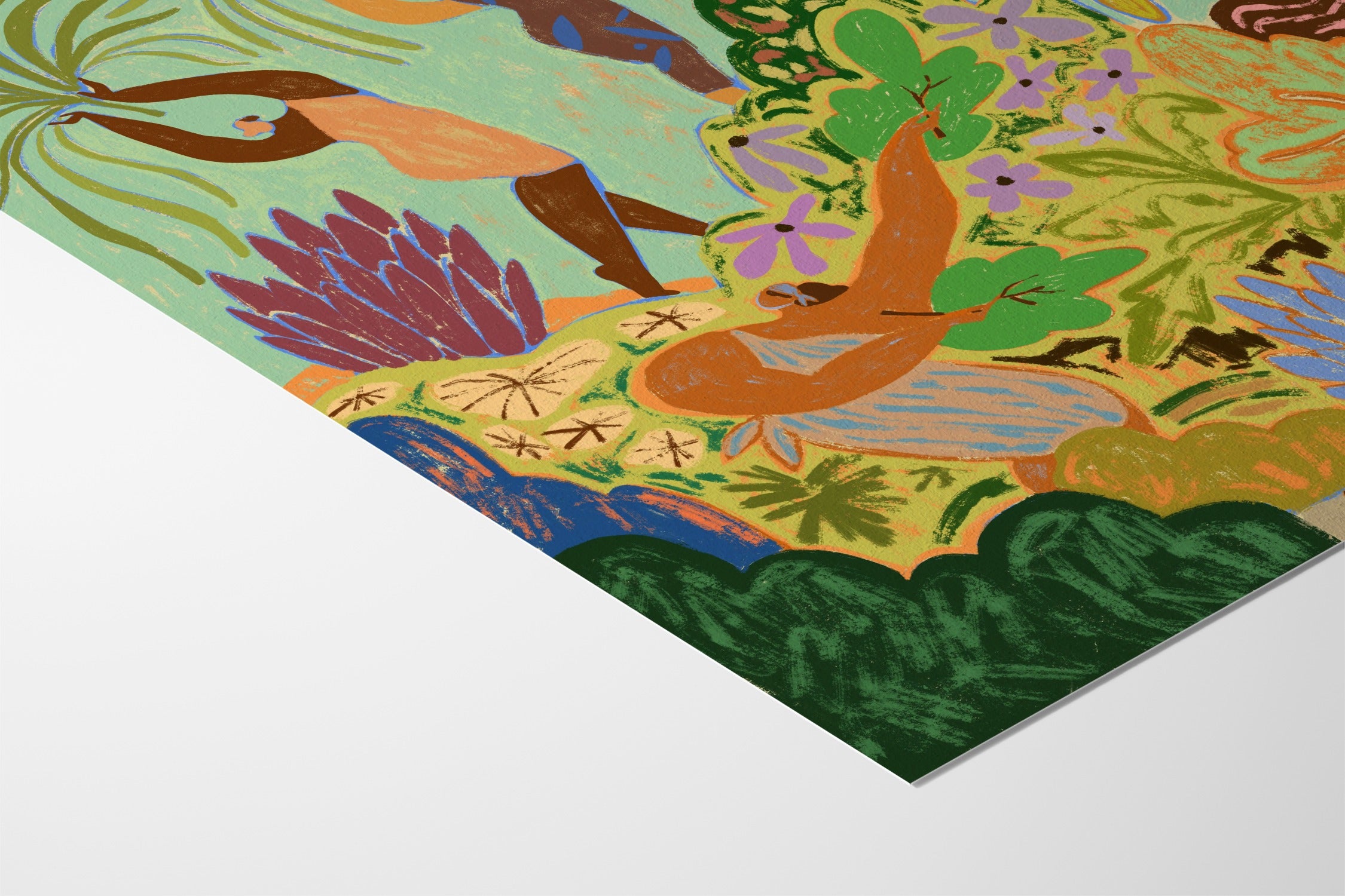 Her Garden - Arty Guava - Hahnemuhle German Etching 310gsm |type=lifestyle|