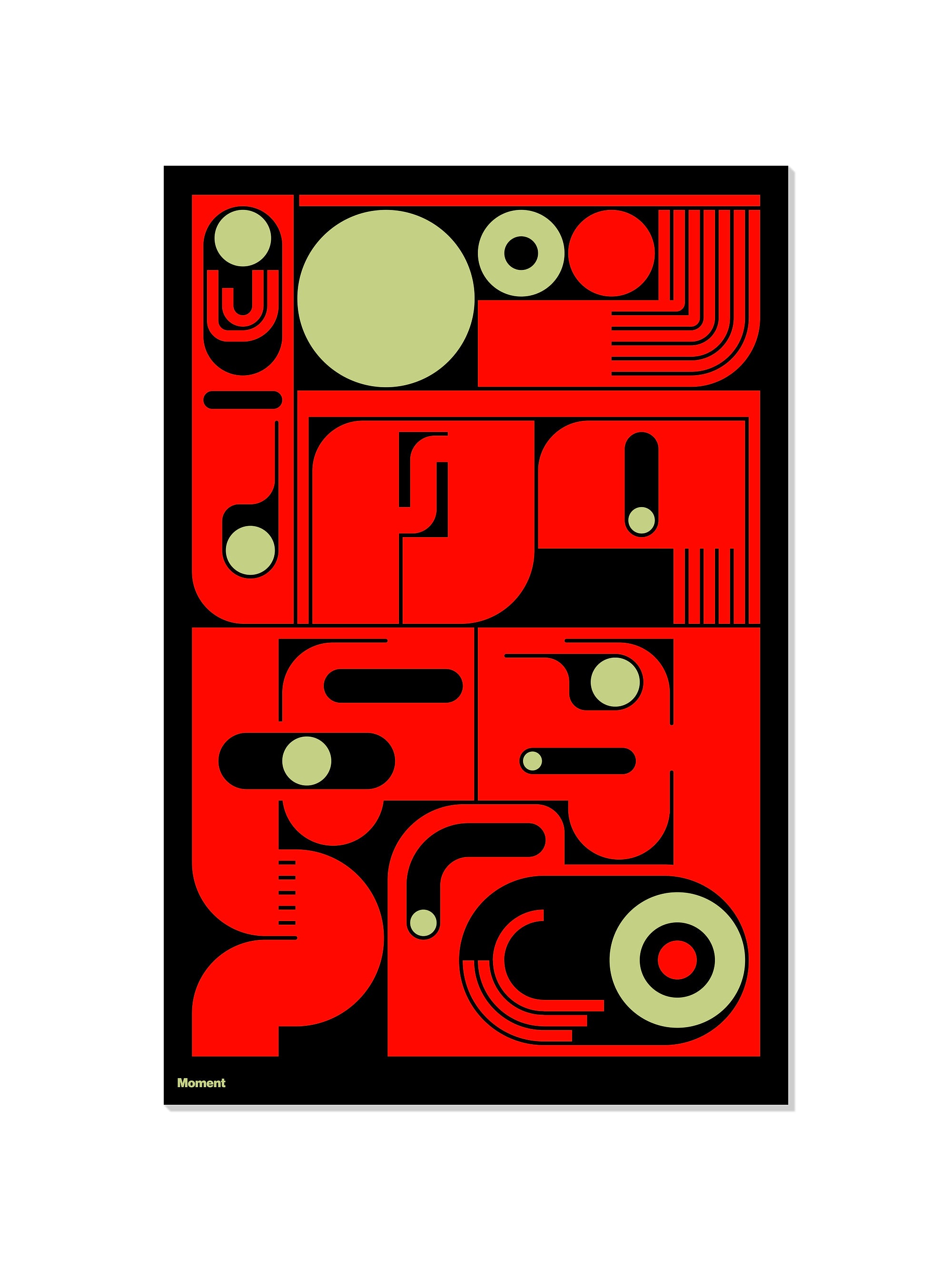 瞬間#1 (Moment) - Kenichi Minami - Unframed |frame=Unframed|