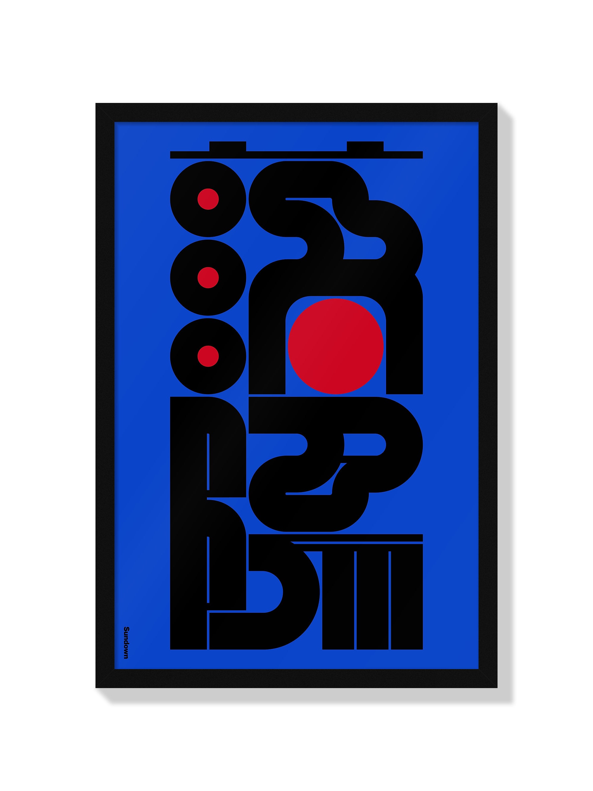 落陽#1 (Sundown) - Kenichi Minami - Black Frame |frame=Black Frame|