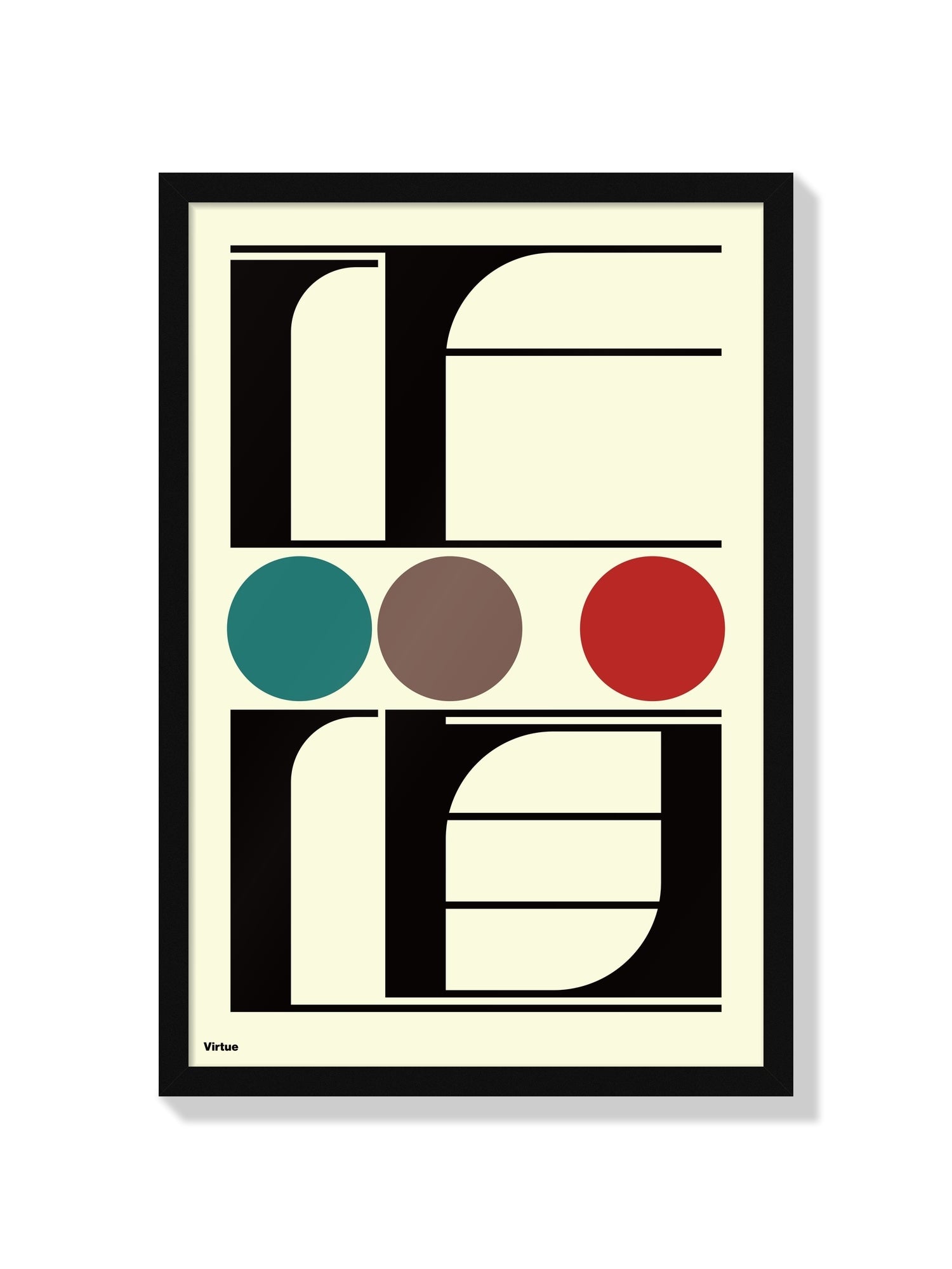 正道#1 (Virtue) - Kenichi Minami - Black Frame |frame=Black Frame|