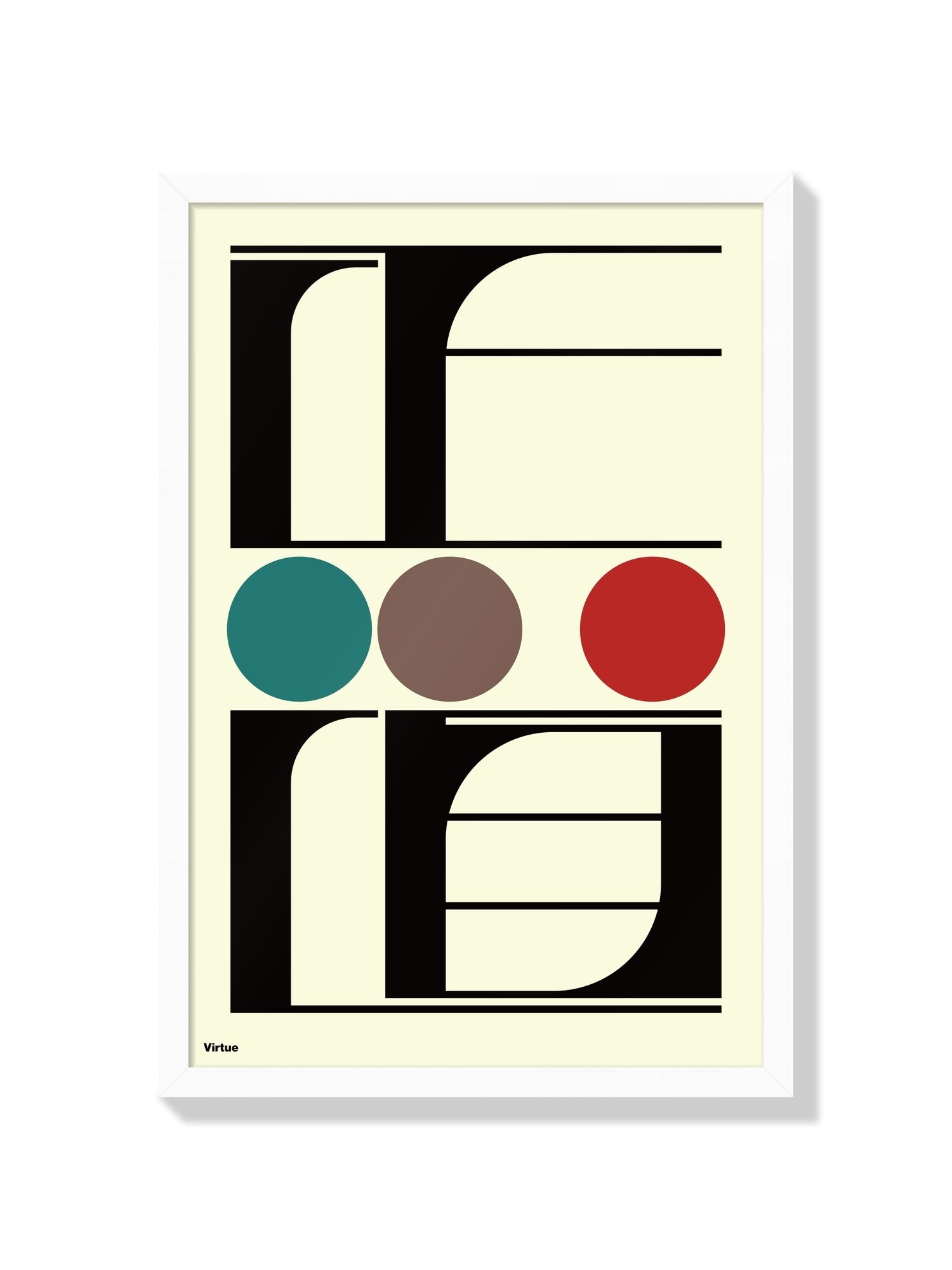 正道#1 (Virtue) - Kenichi Minami - White Frame |frame=White Frame|