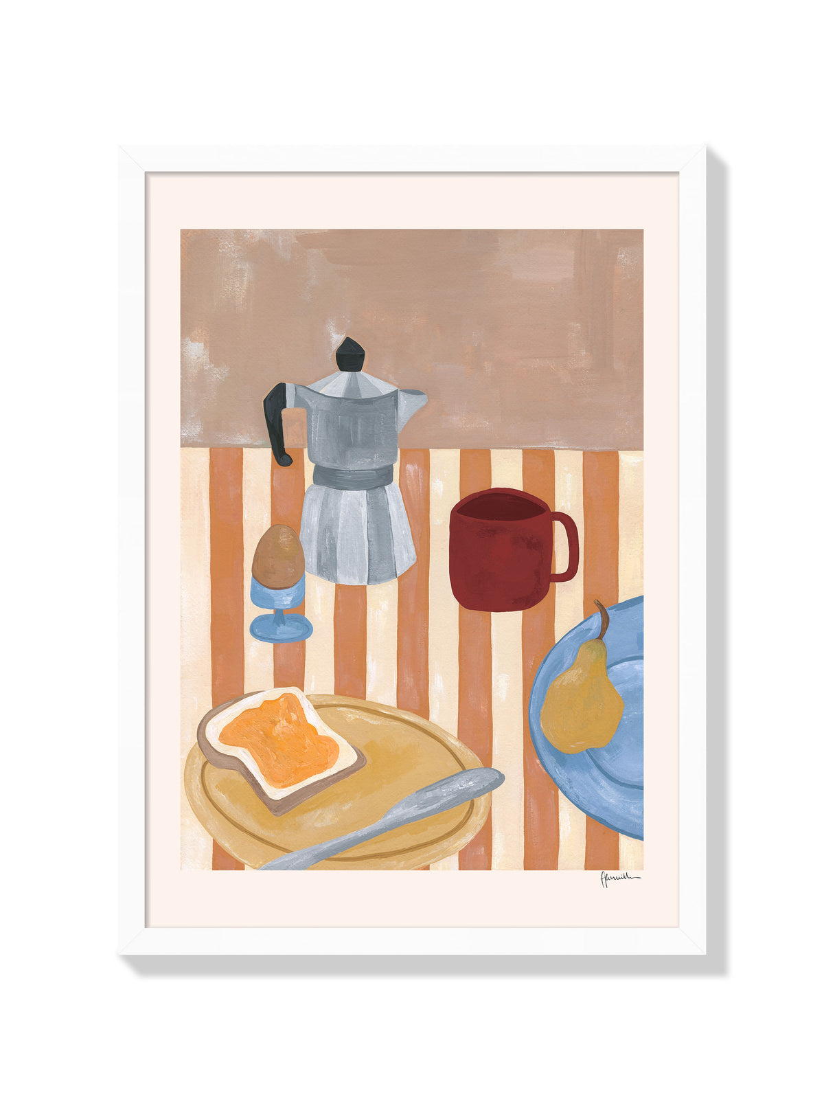 marmalade toast - Frankie Penwill - White Frame |frame=White Frame|
