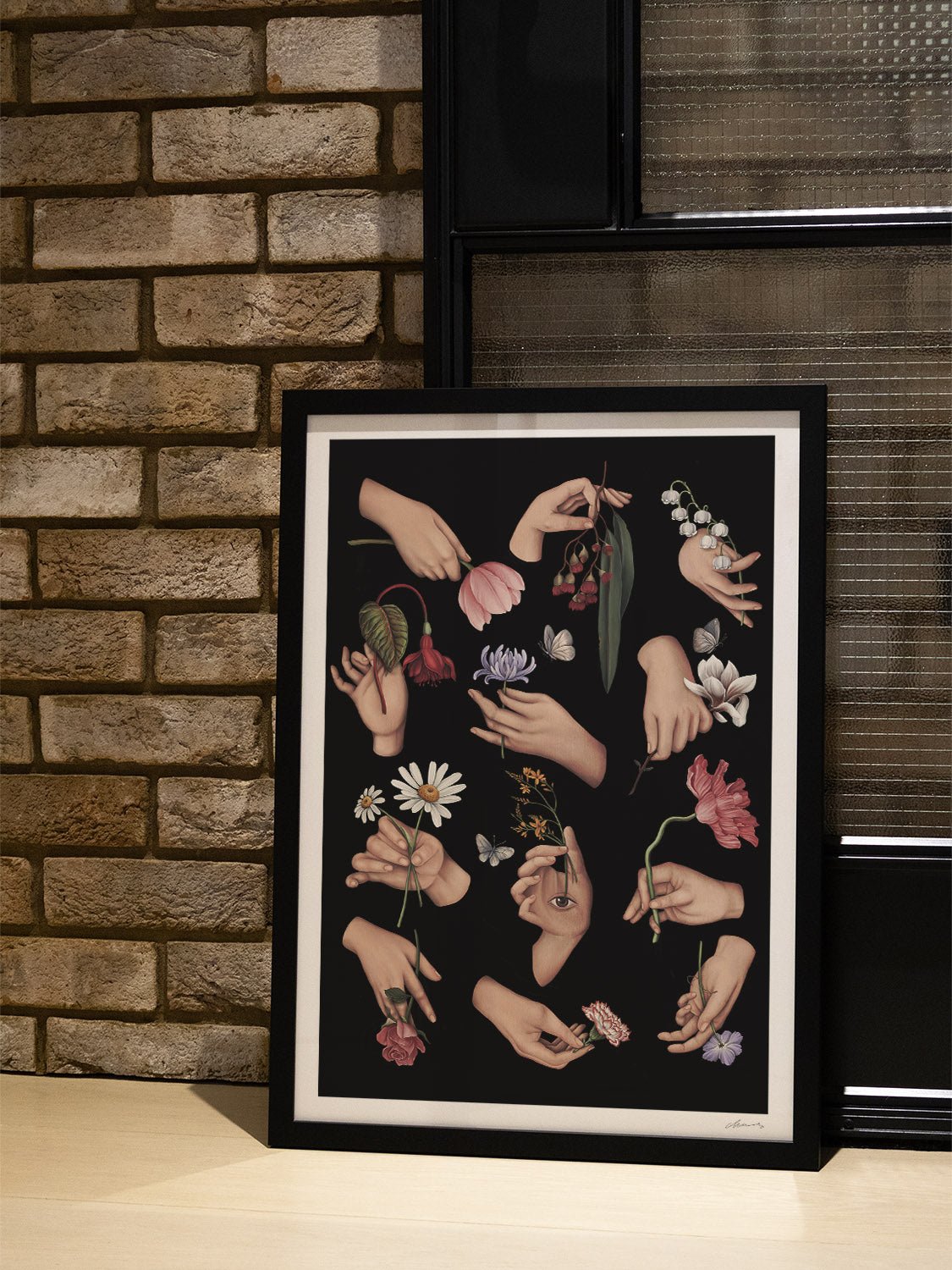 12 Ways of Holding a Flower - Chloe Shao - East Side Studio - Art Prints