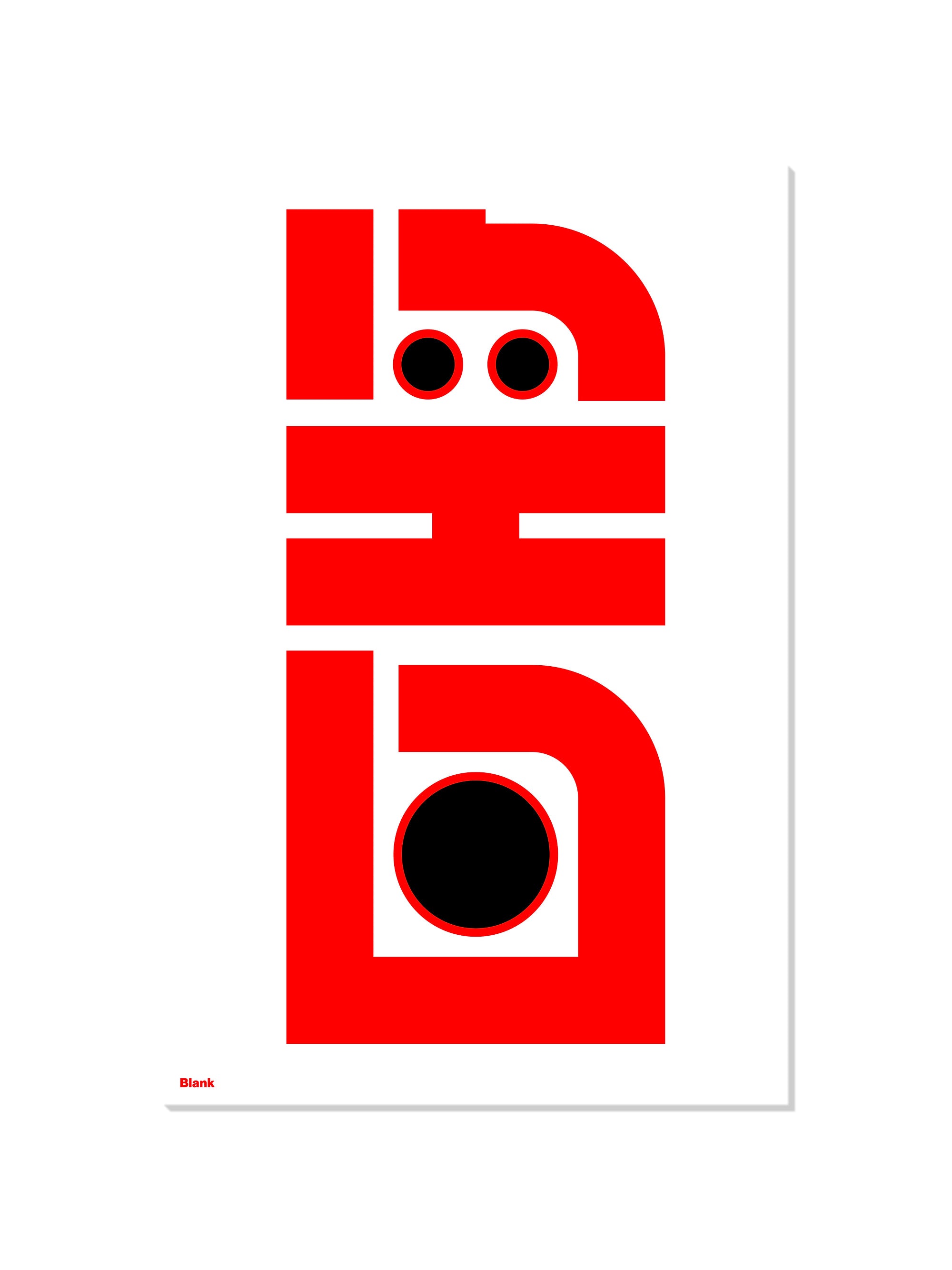 空白#2 (Blank) - Kenichi Minami - Unframed |frame=Unframed|