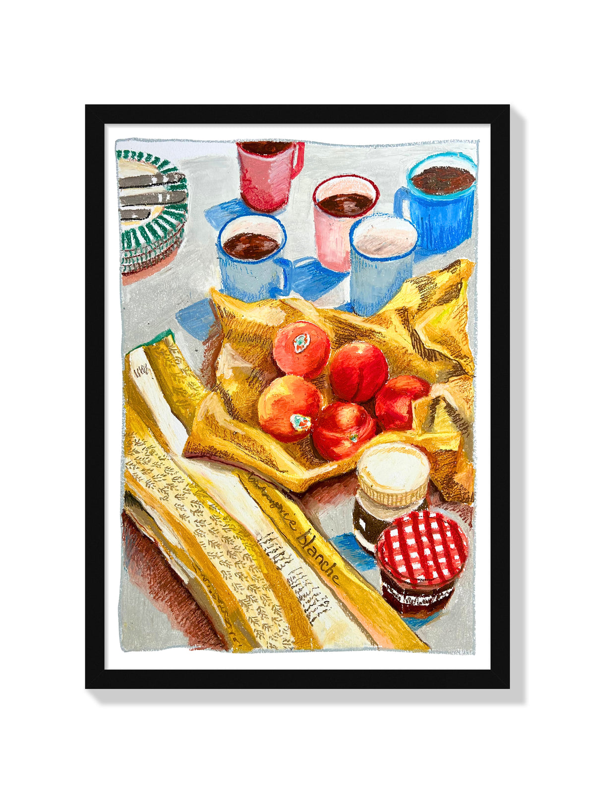 Breakfast Nectarines - Emma Louise - Black Frame |frame=Black Frame|