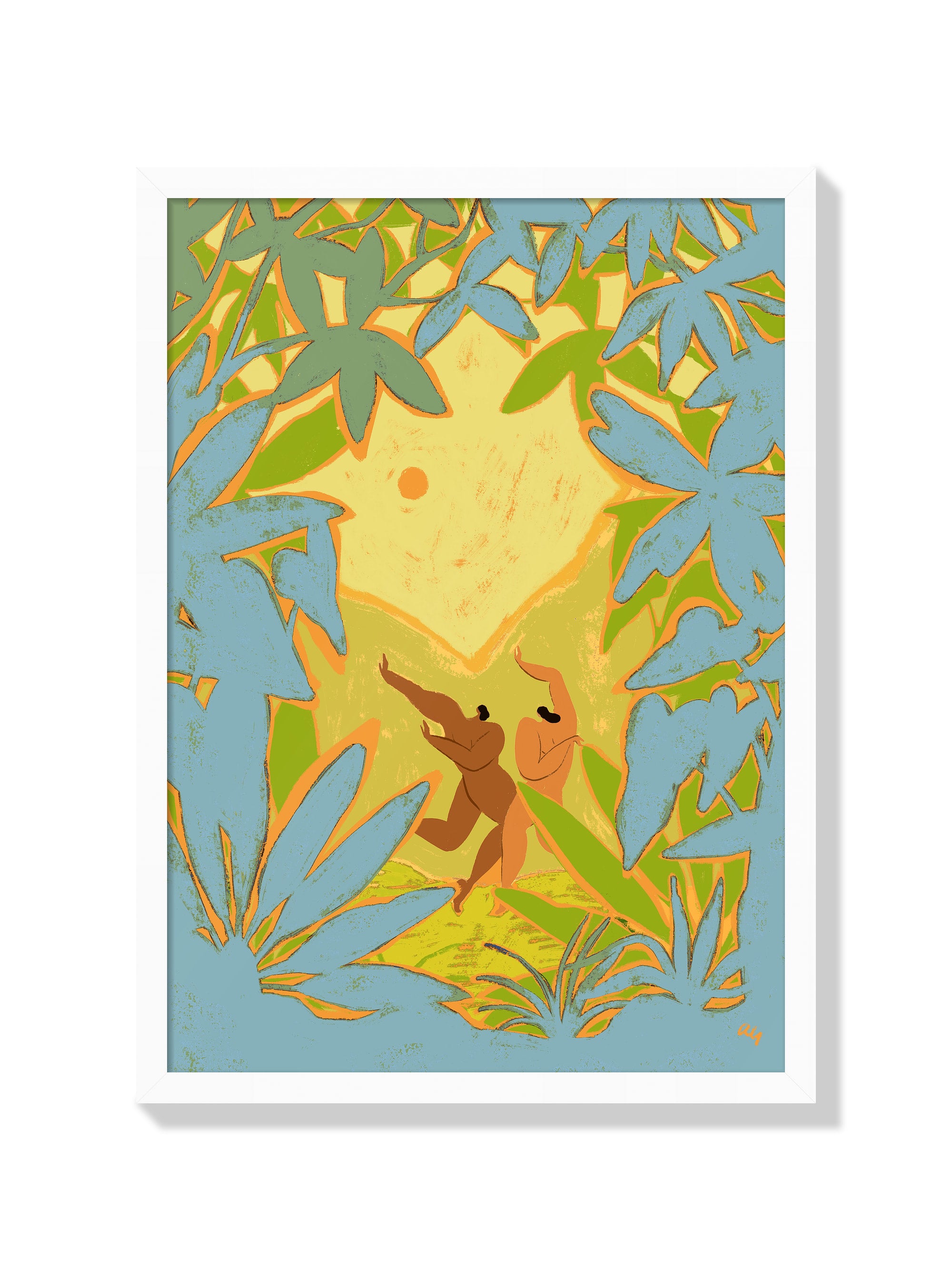 Natural State - Arty Guava - White Frame |frame=White Frame|