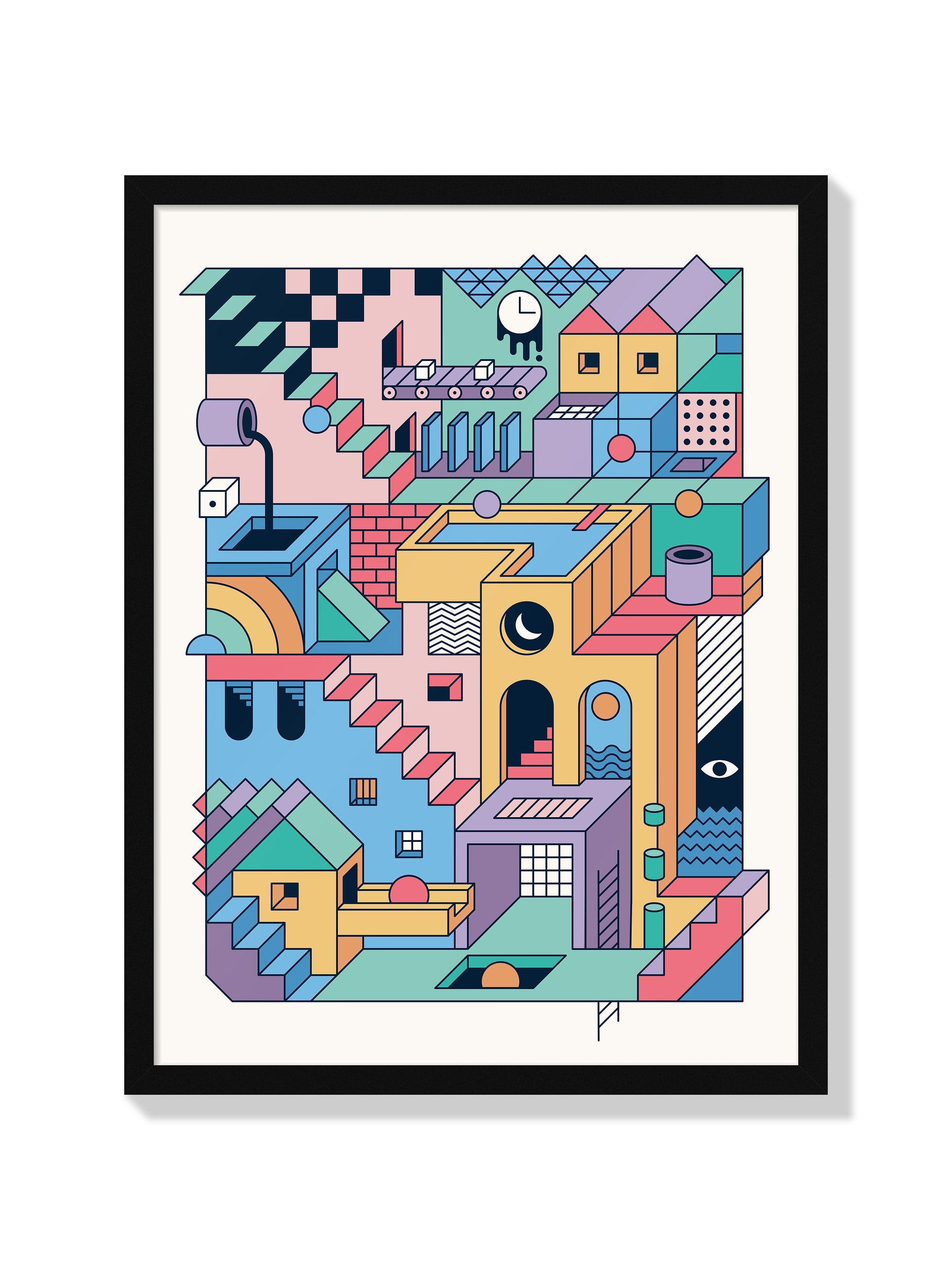 80s Escher - Rick Crane - Black Frame |frame=Black Frame|