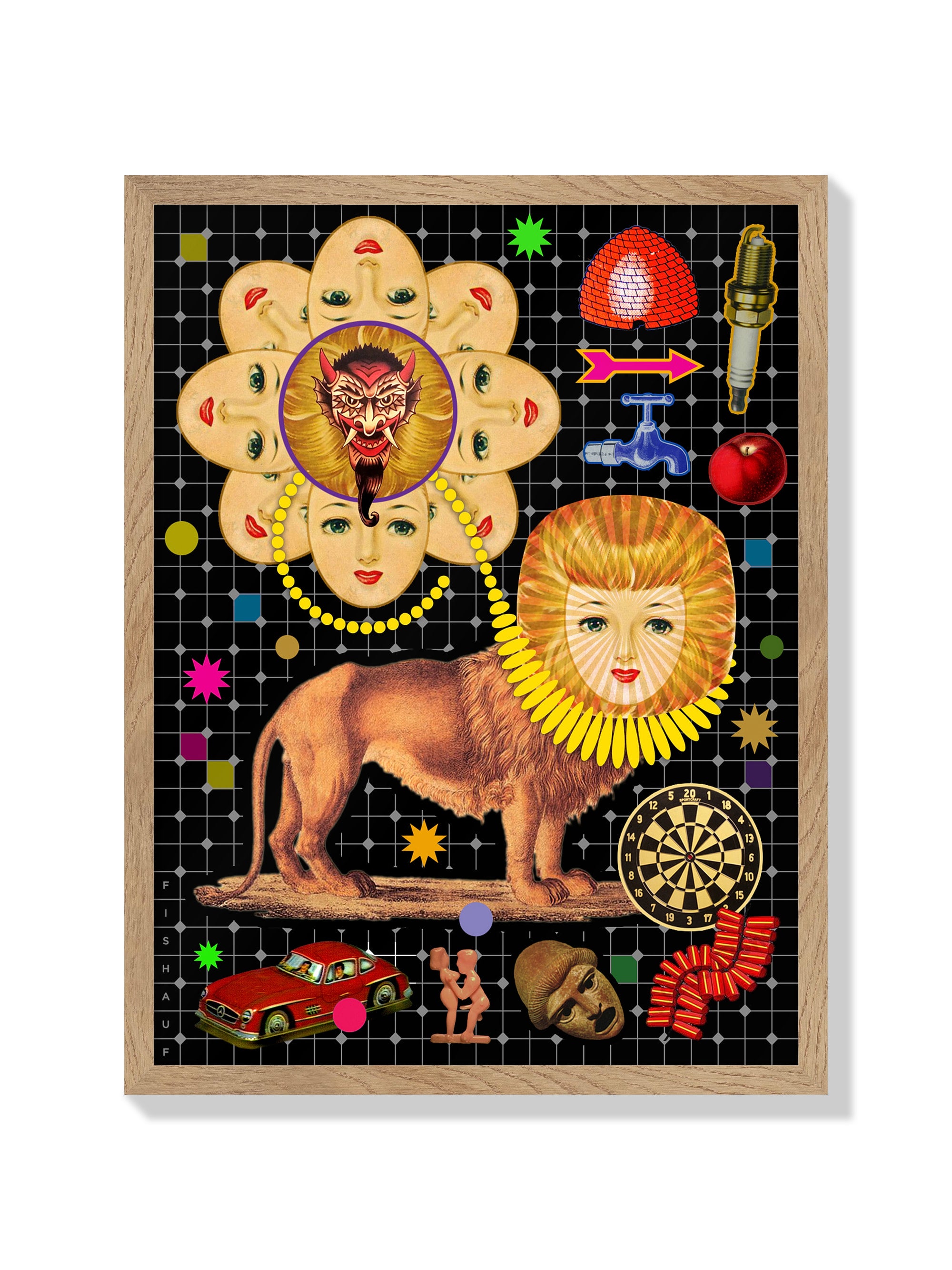 LIONESS - Louis Fishauf - Natural Frame |frame=Natural Frame|