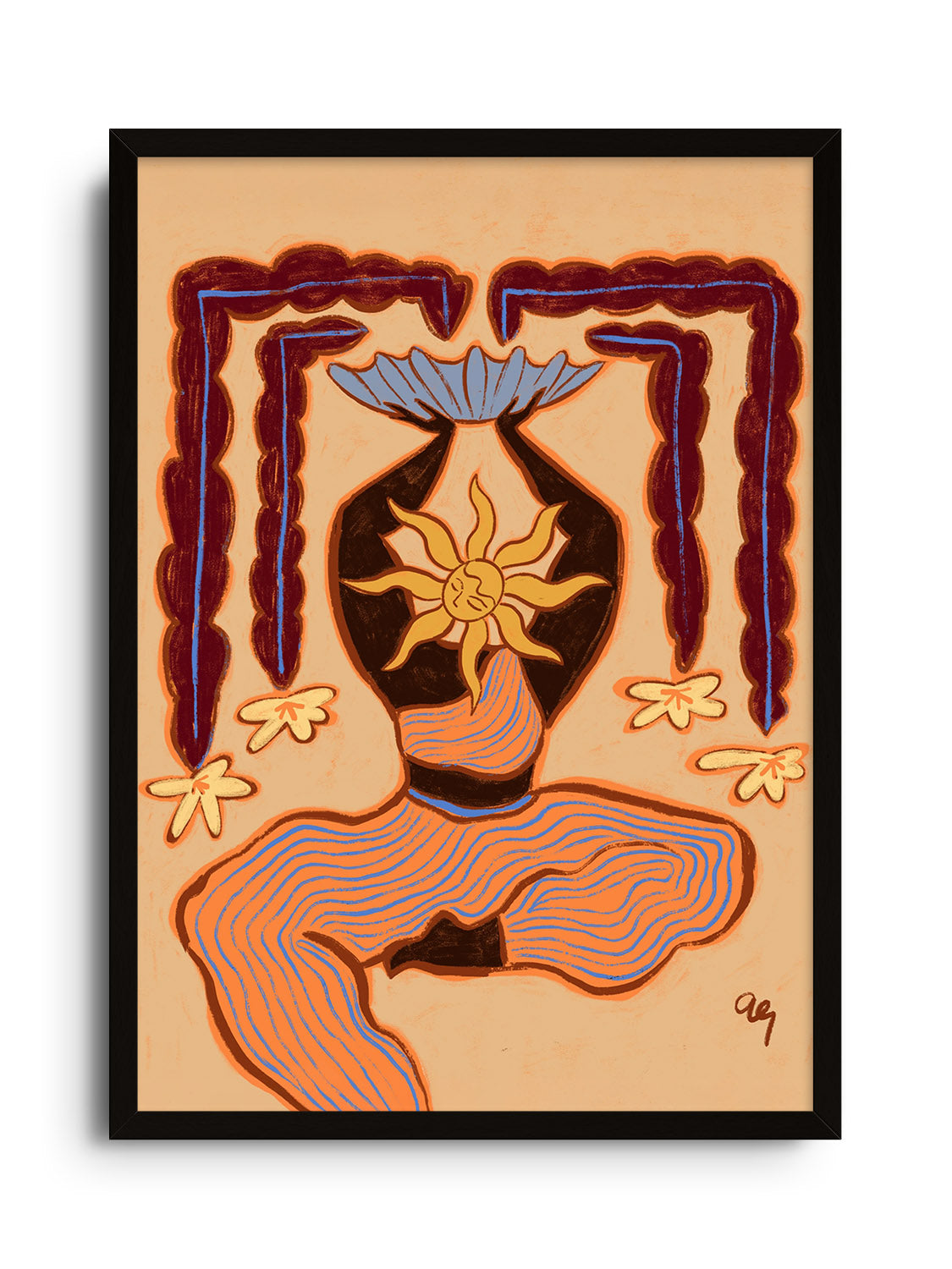 She Who Shines - Arty Guava