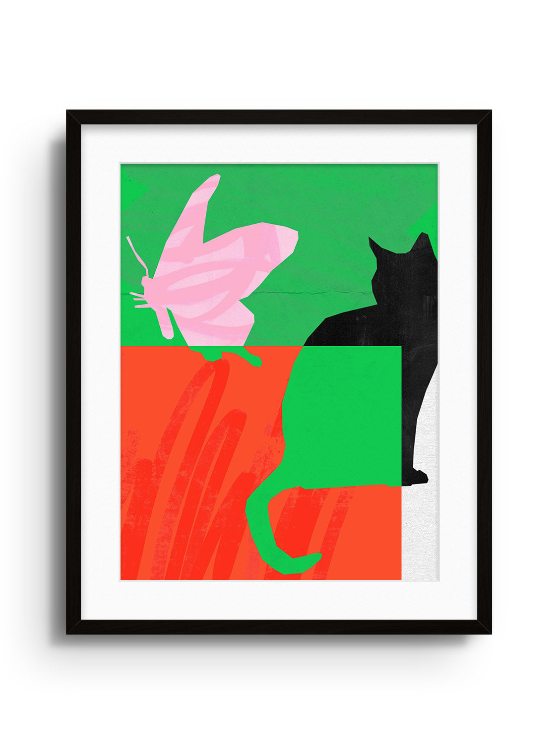 Cat and Butterfly - Sian Roper