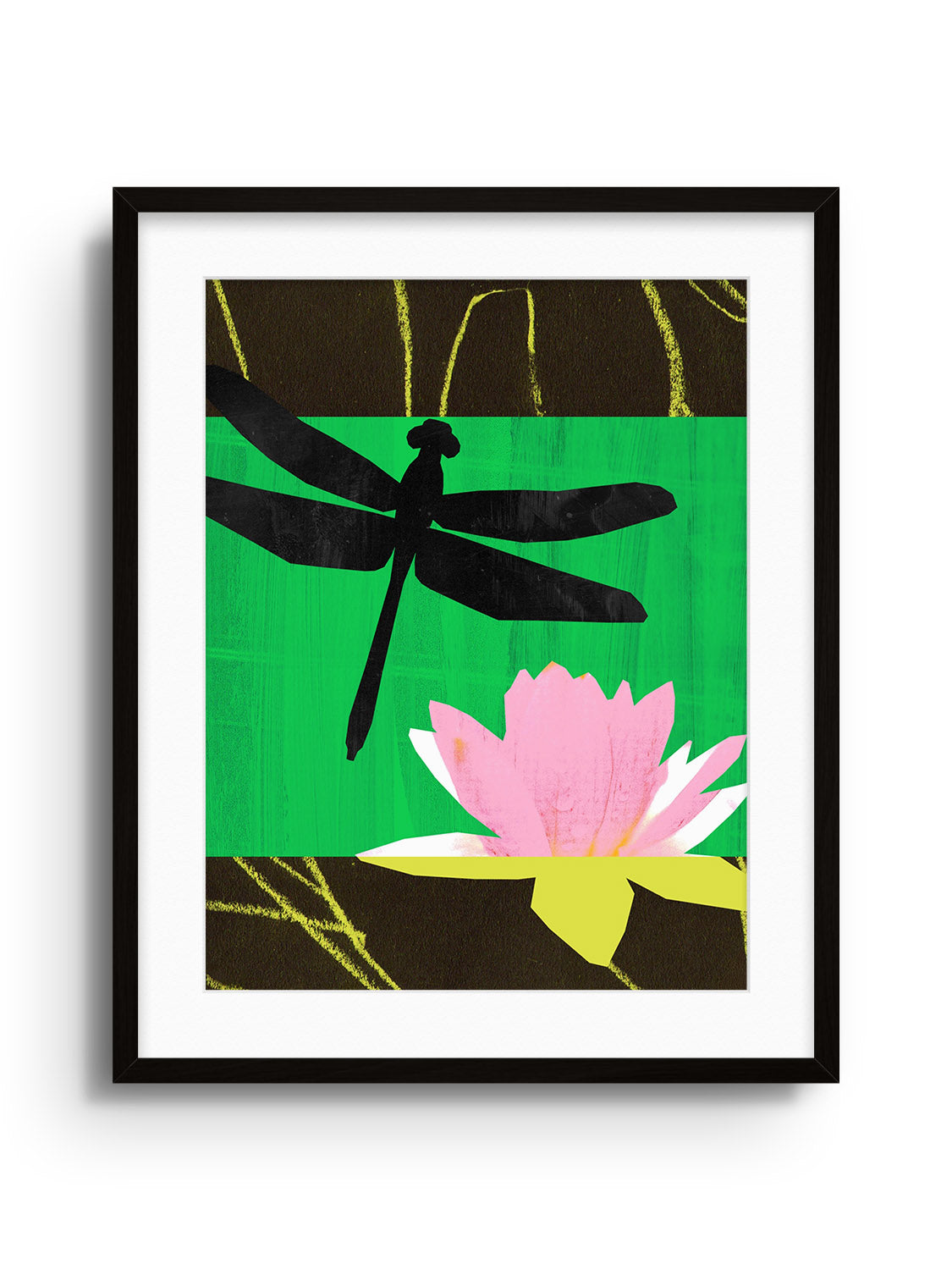 Dragonfly and Lotus - Sian Roper