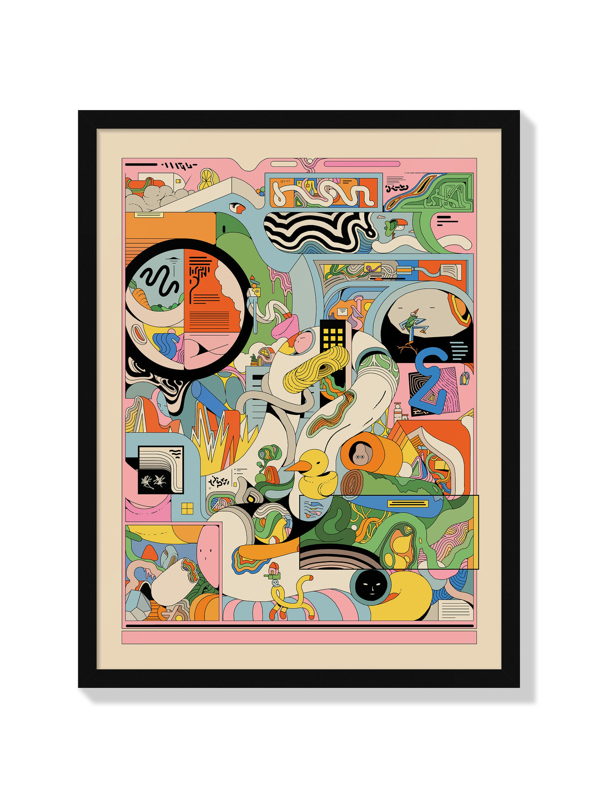 Duck Park - Ori Toor - Black Frame |frame=Black Frame|