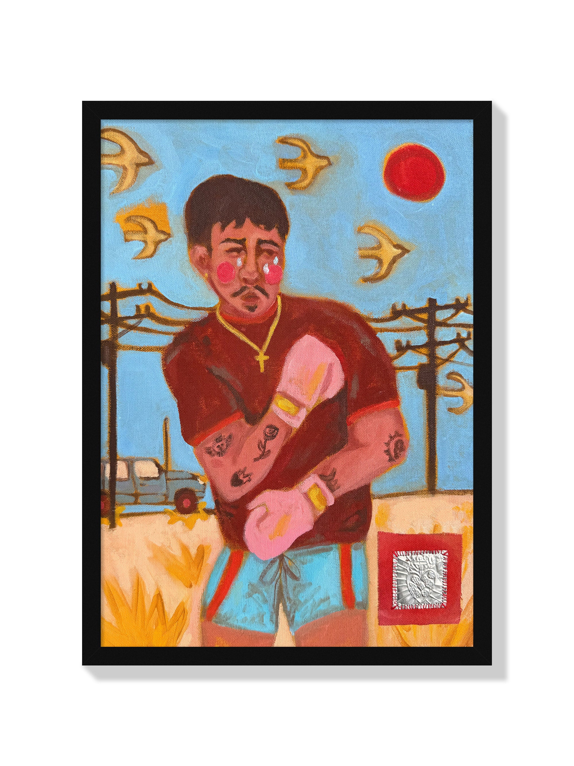 Anger That Begs To Stay - Scared of Moths - Black Frame |frame=Black Frame|