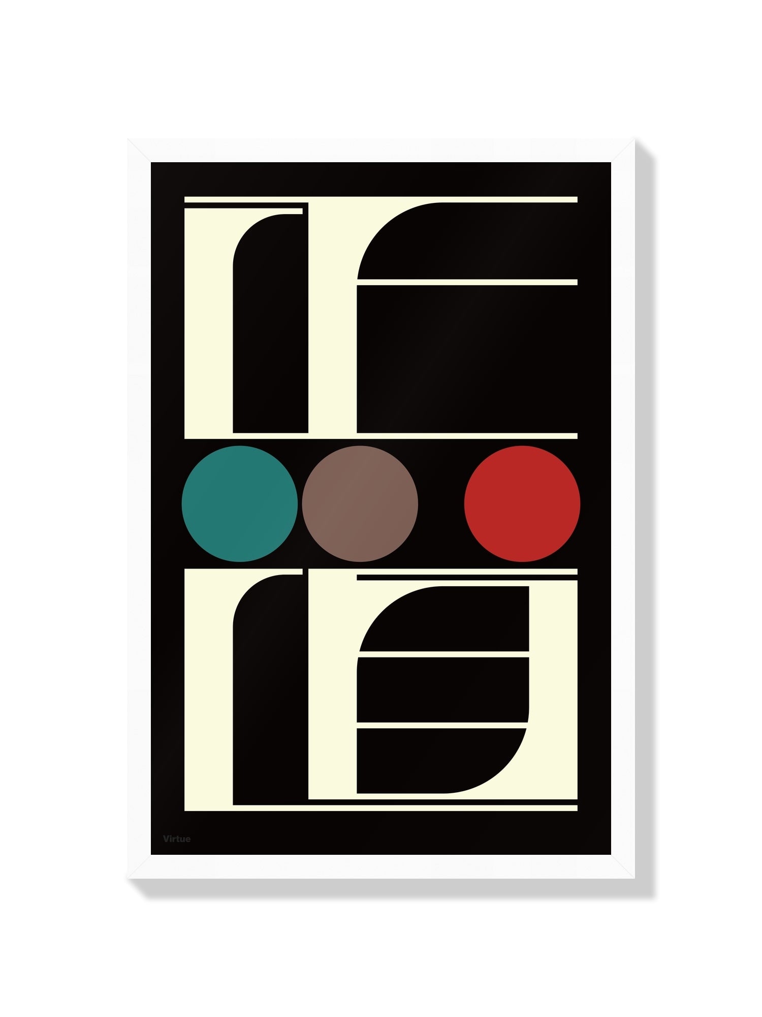 正道#2 (Virtue) - Kenichi Minami - White Frame |frame=White Frame|