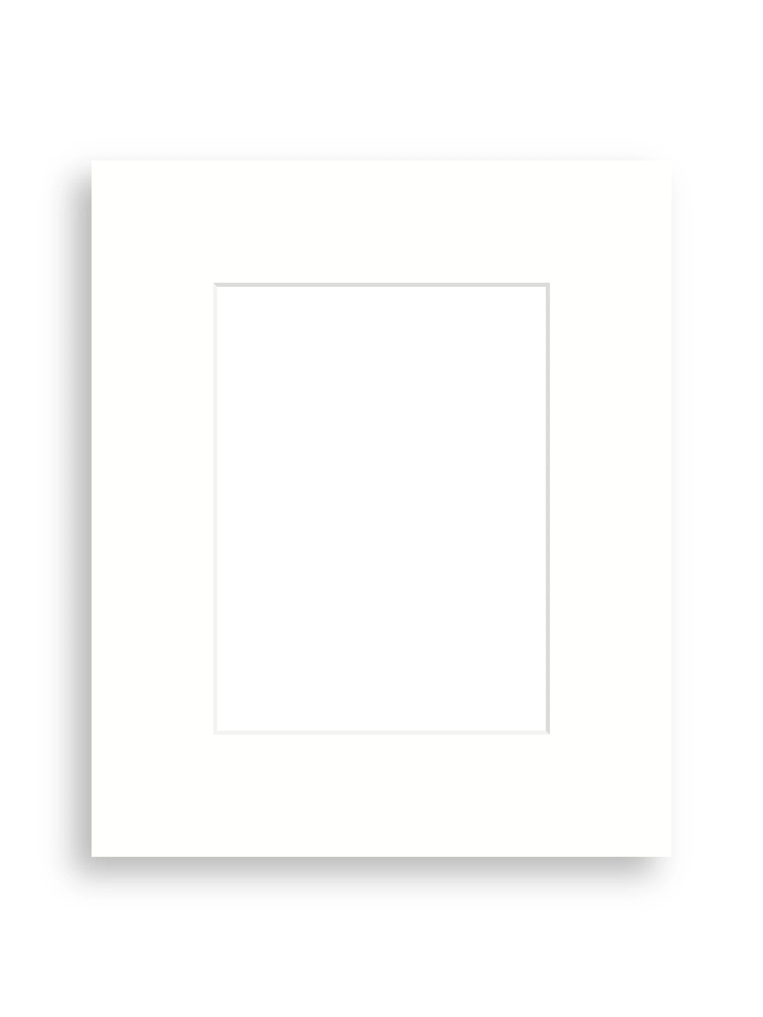 20×24" picture mount board for 12×16" artwork in Snow White