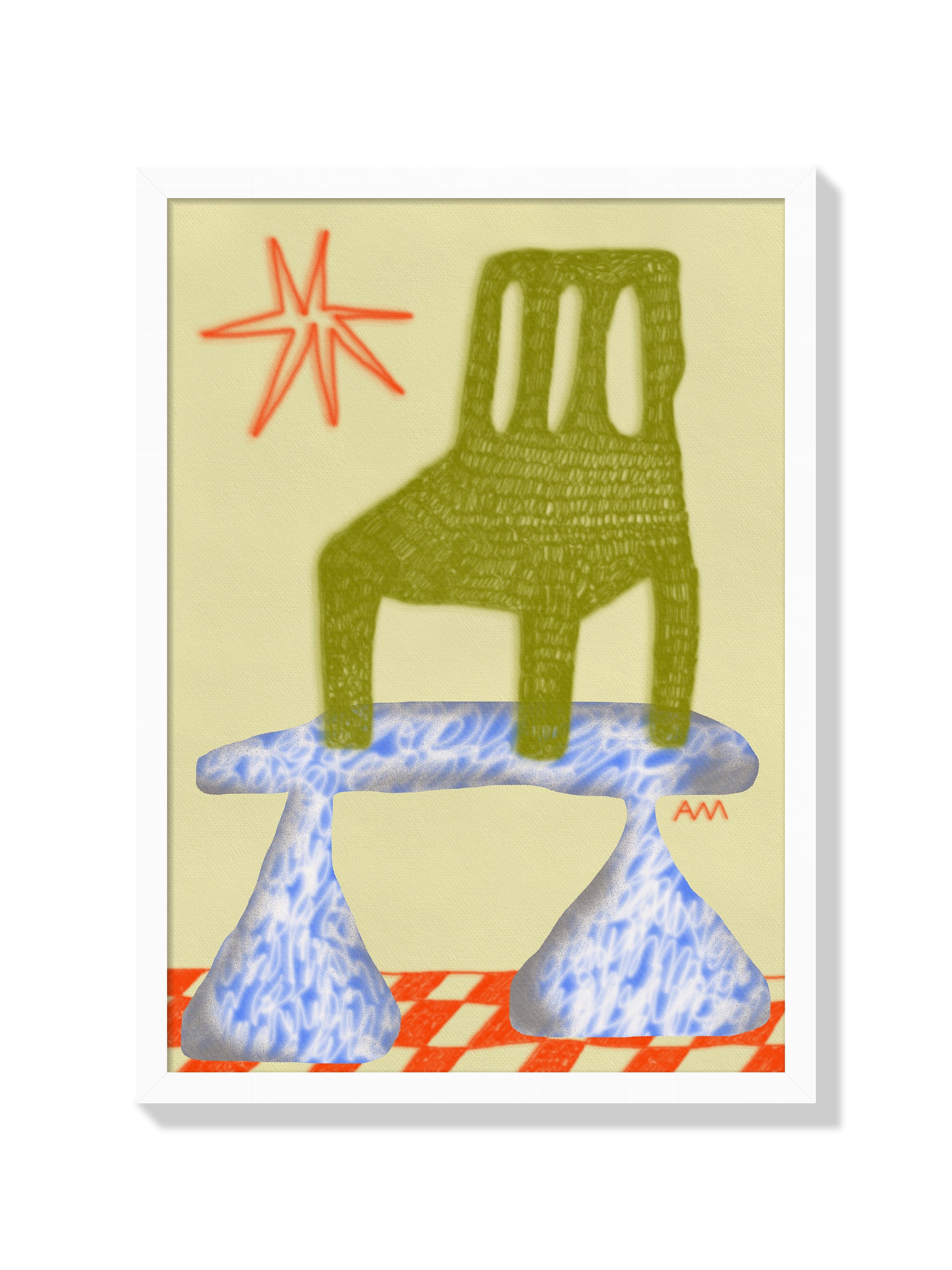 ON DISPLAY - projekt AM - White Frame |frame=White Frame|