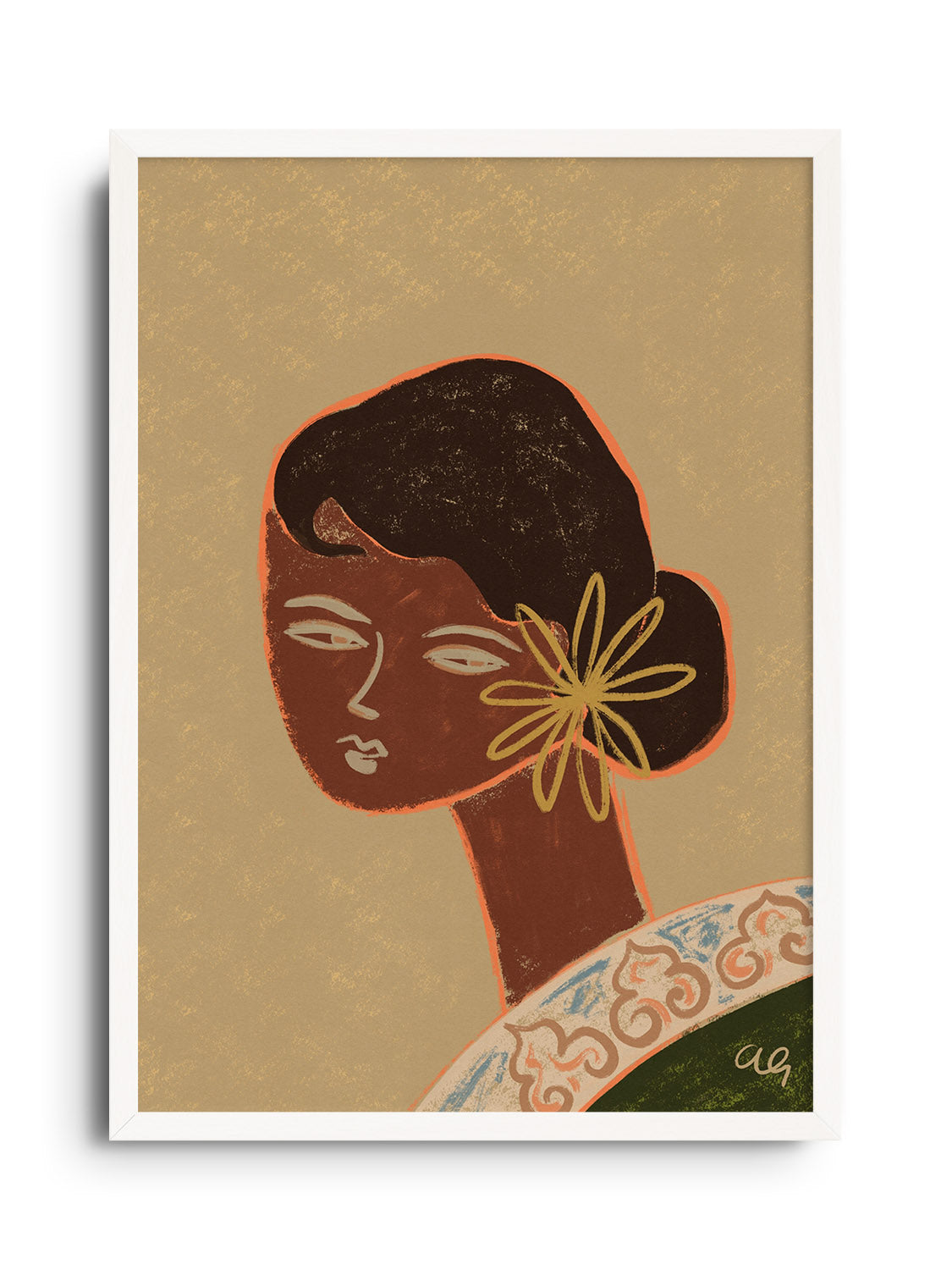 Lady In Green - Arty Guava