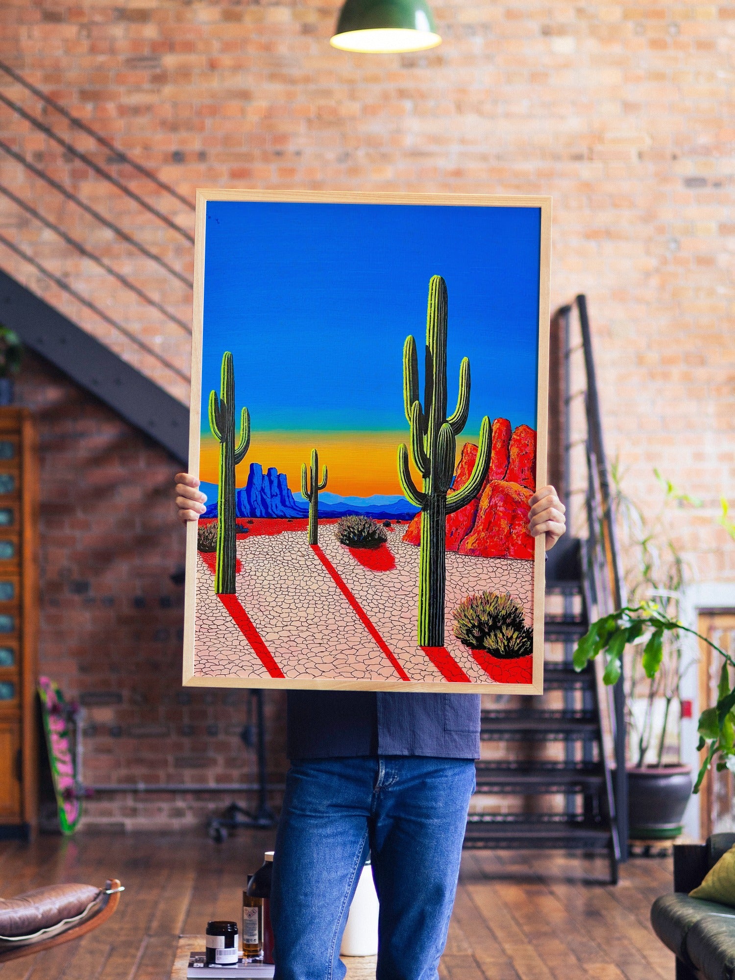 Reverie - Lucy Reed - A1 - Natural Wood Frame |type=lifestyle|