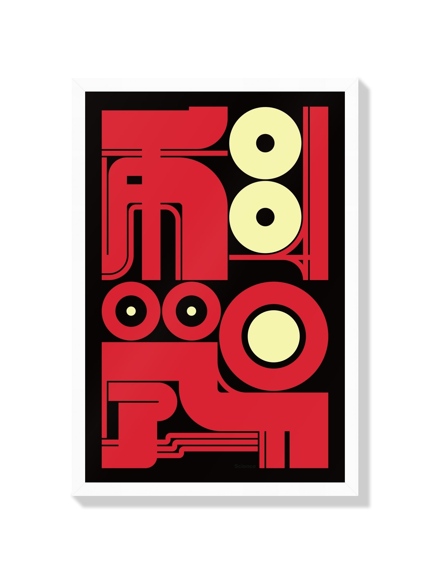 科学#3 (Science) - Kenichi Minami - White Frame |frame=White Frame|