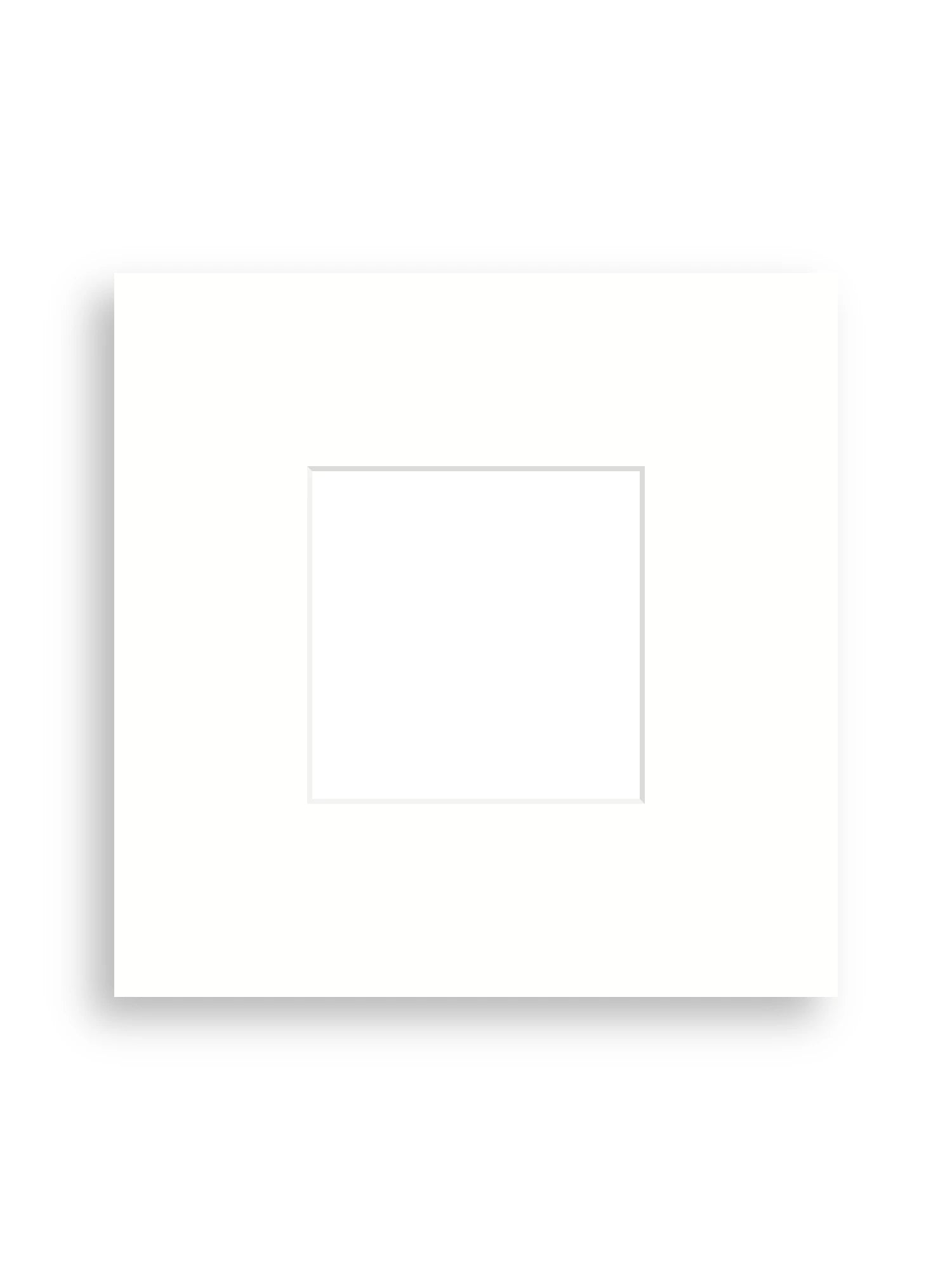 30×30cm picture mount board for 15×15cm artwork in Snow White