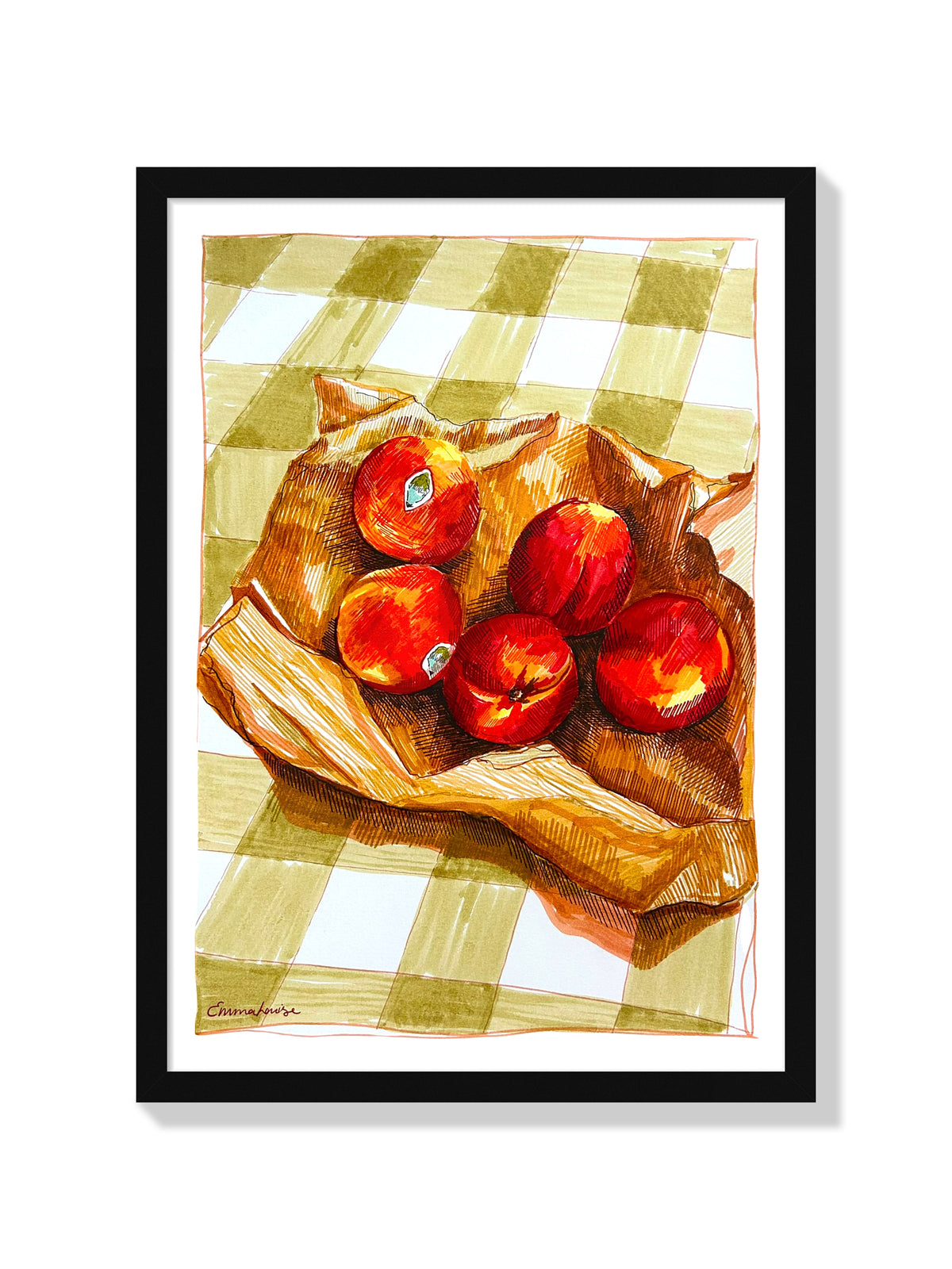 Nectarines - Emma Louise - Black Frame |frame=Black Frame|