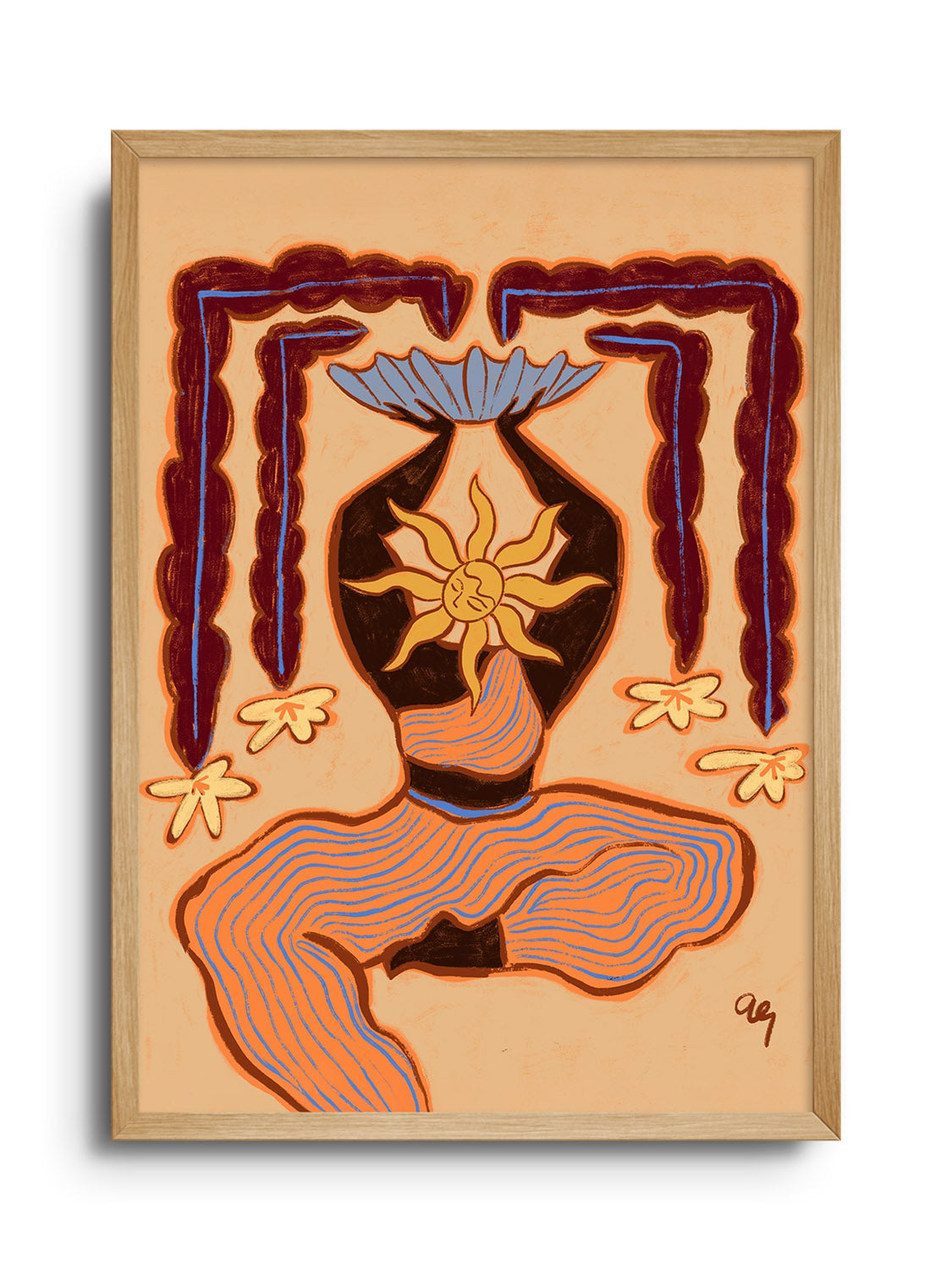 She Who Shines - Arty Guava