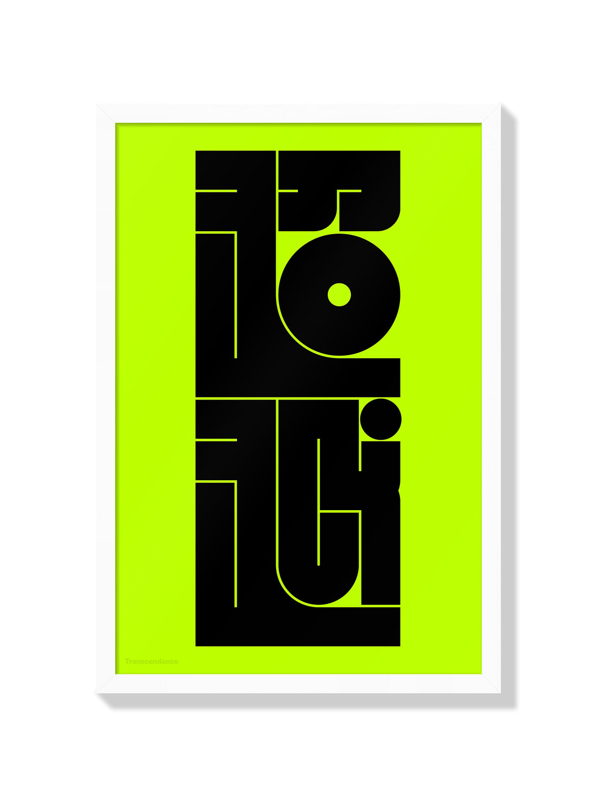 超越#1 (Transcendence) - Kenichi Minami - White Frame |frame=White Frame|