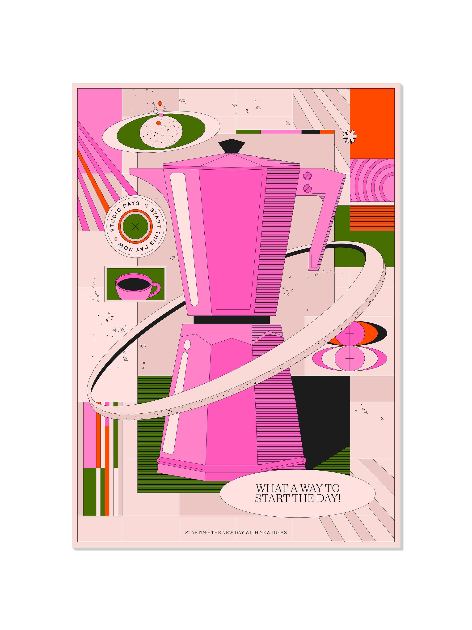 Morning Machine - Vladimir Hadžić - Unframed |frame=Unframed|