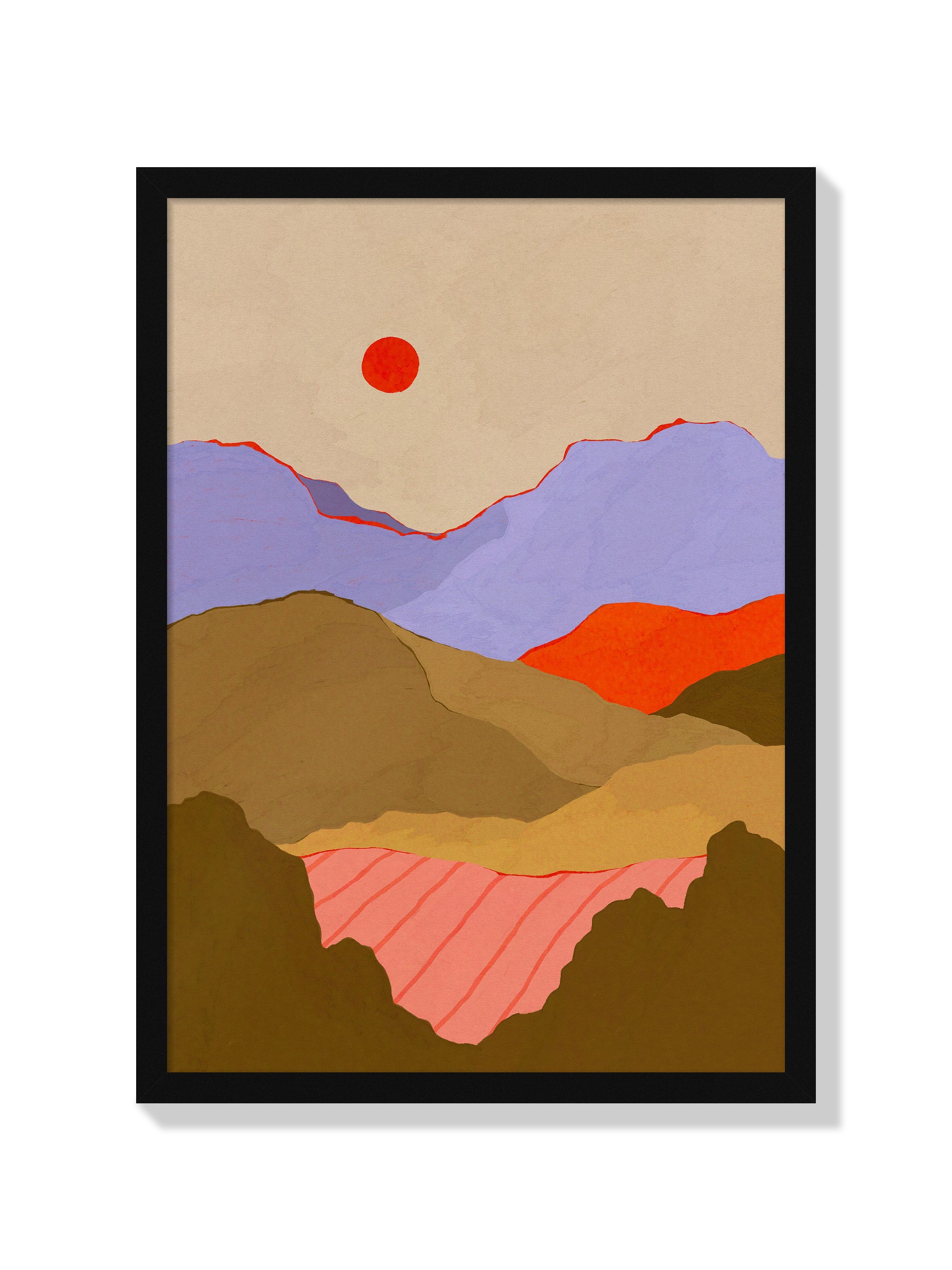 Over The Hills - Sophie Deller - Black Frame |frame=Black Frame|