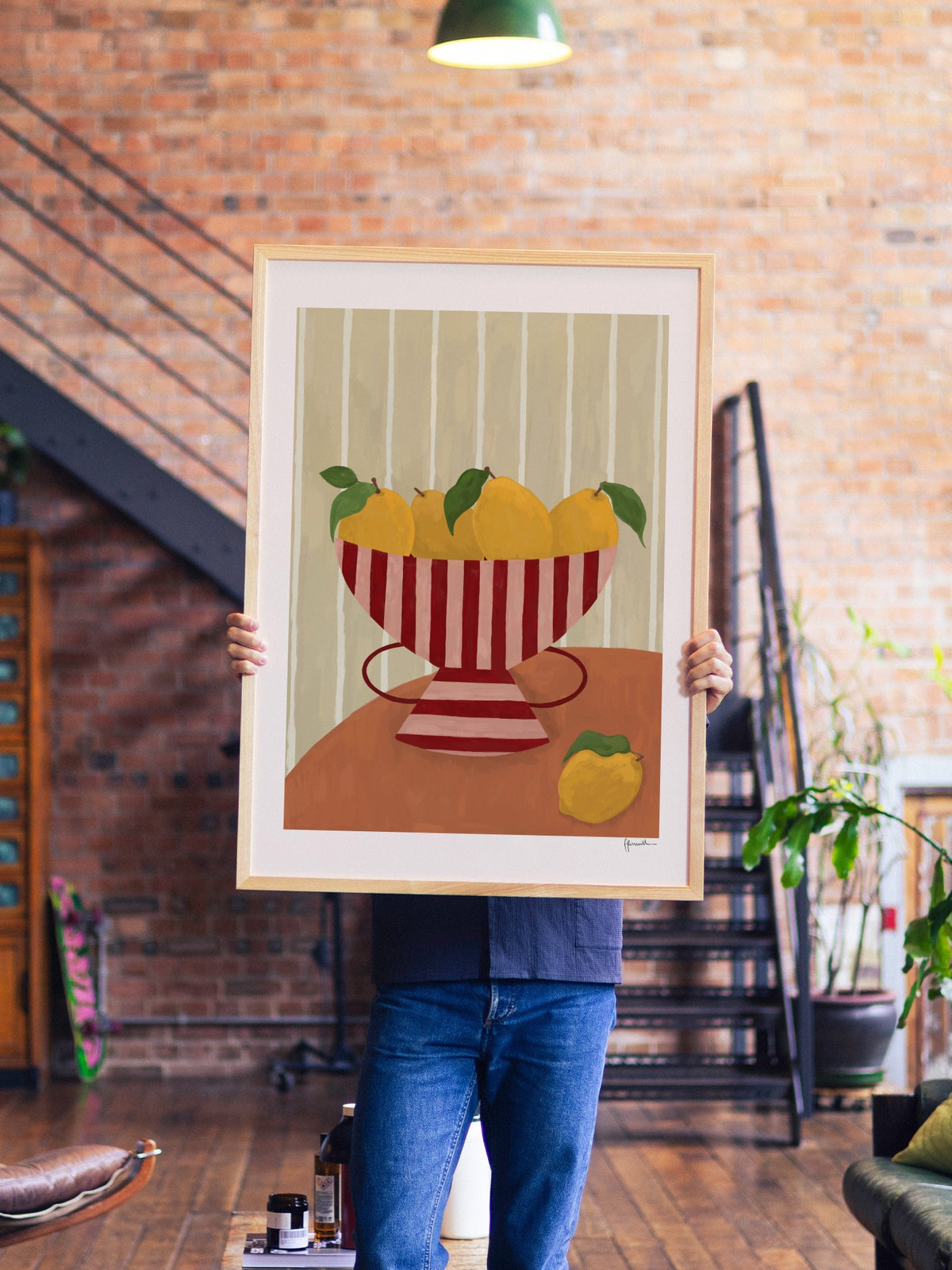 Lemons In Striped Bowl - Frankie Penwill - A1_Natural_29 |type=lifestyle|