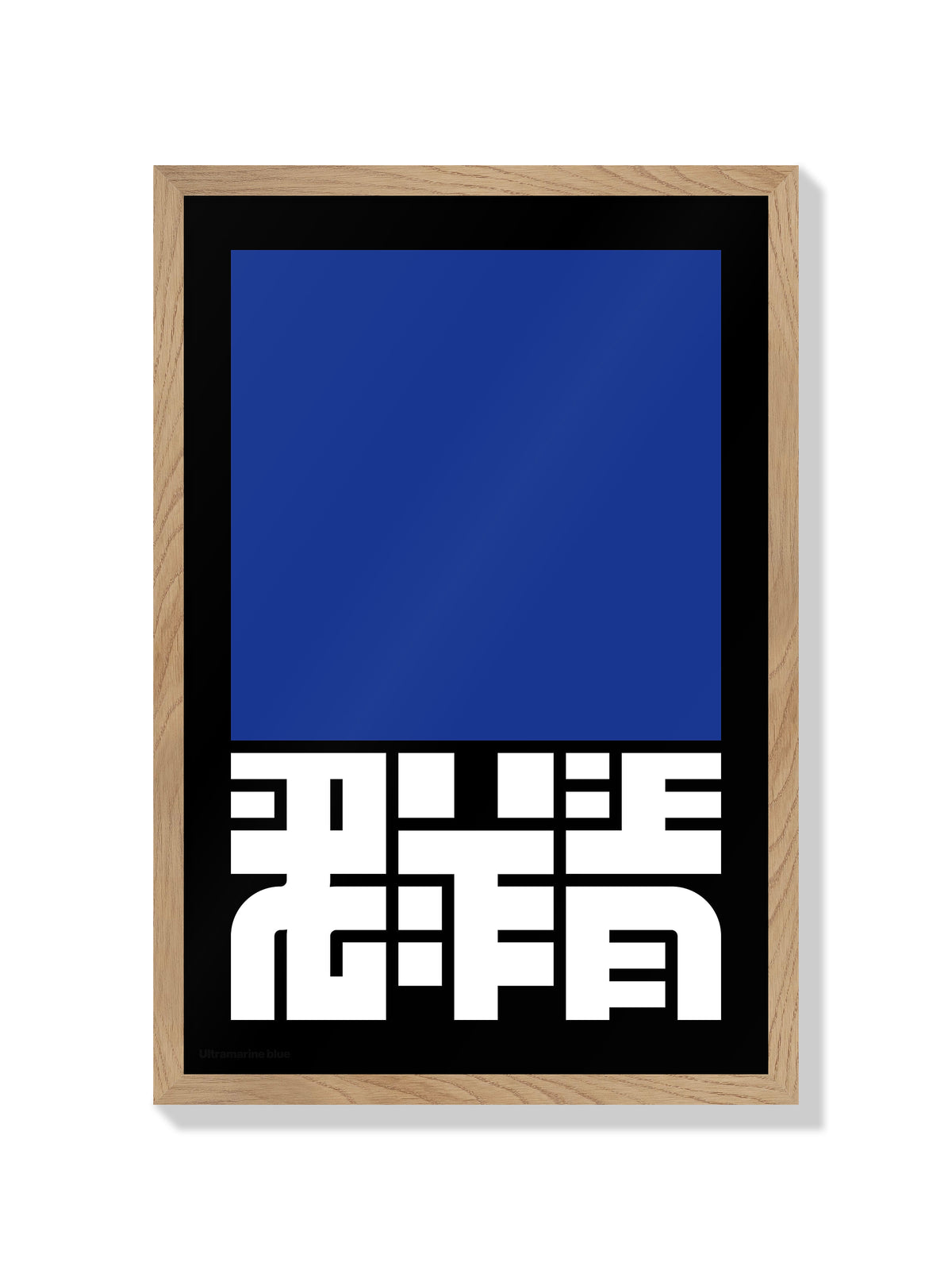 群青#2 (Ultramarine Blue) - Kenichi Minami - Natural Frame |frame=Natural Frame|