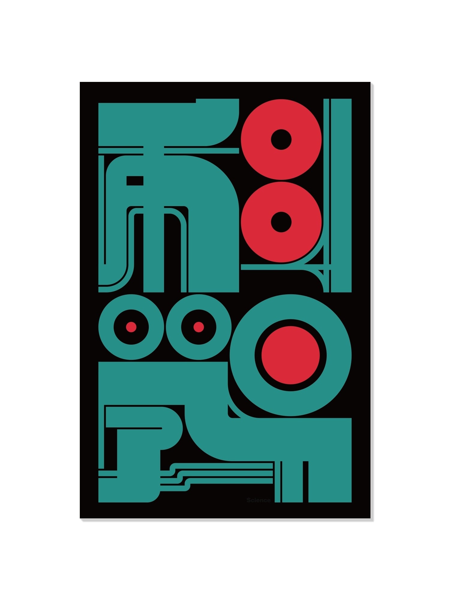 科学#4 (Science) - Kenichi Minami - Unframed |frame=Unframed|