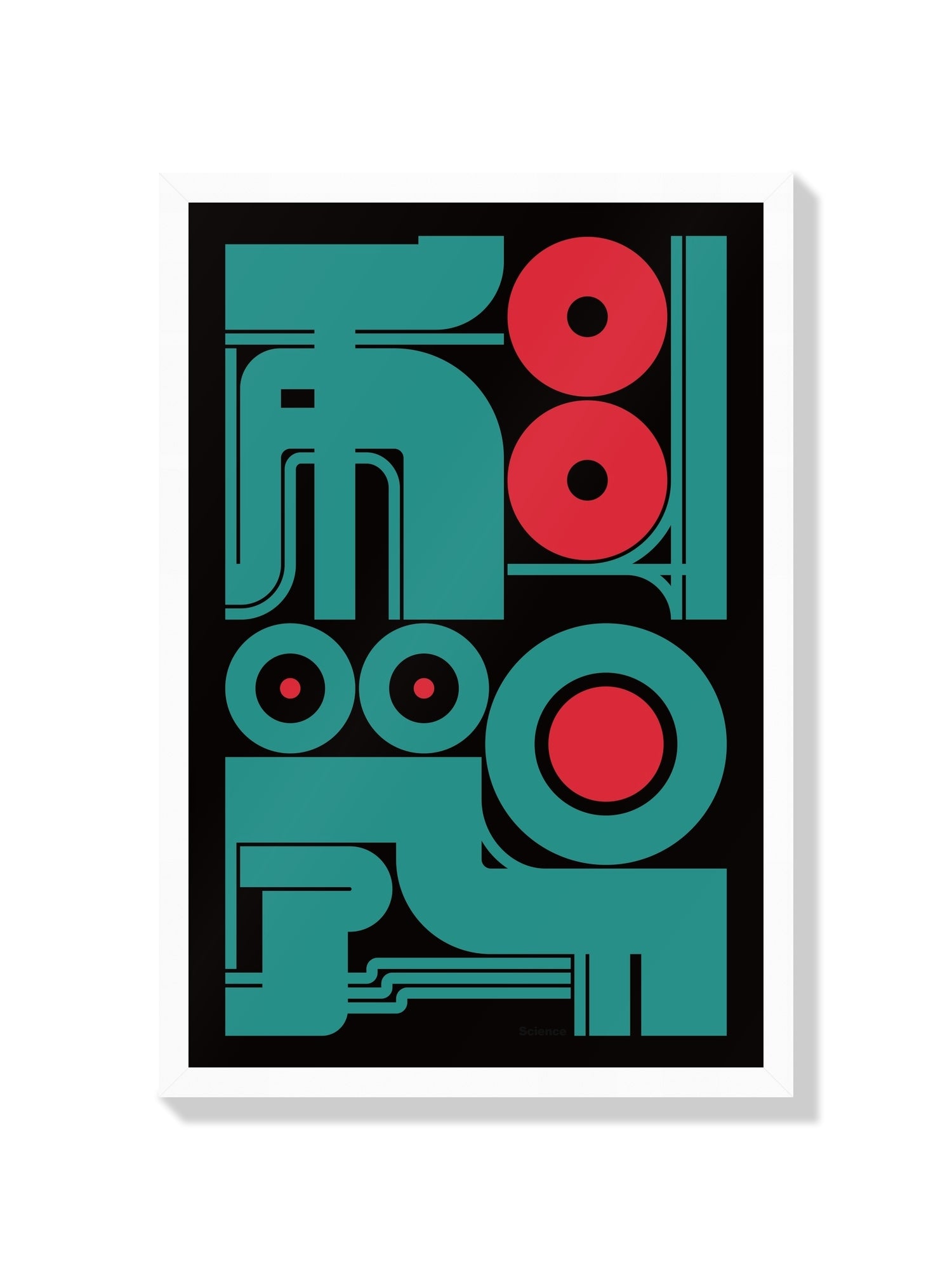 科学#4 (Science) - Kenichi Minami - White Frame |frame=White Frame|