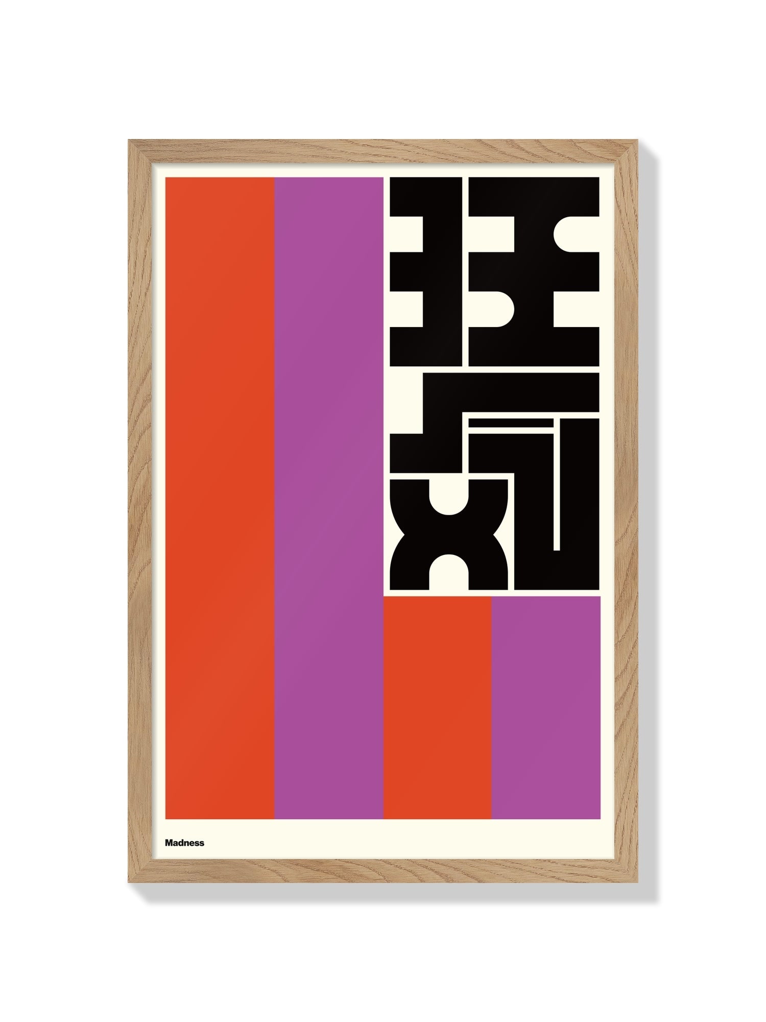 "Madness fine art print by Kenichi Minami in Natural Frame" |frame=Natural Frame|