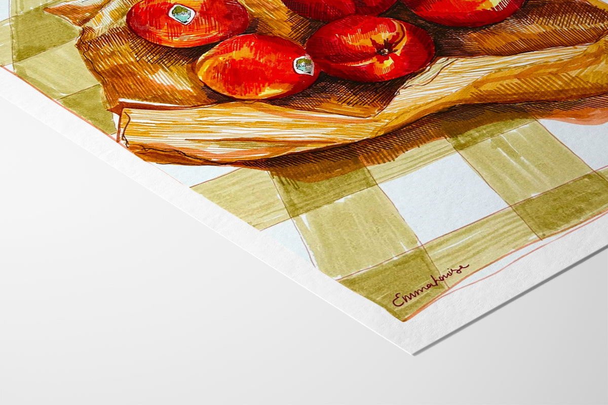 Nectarines - Emma Louise - Fine Art Paper 200gsm |type=paper|