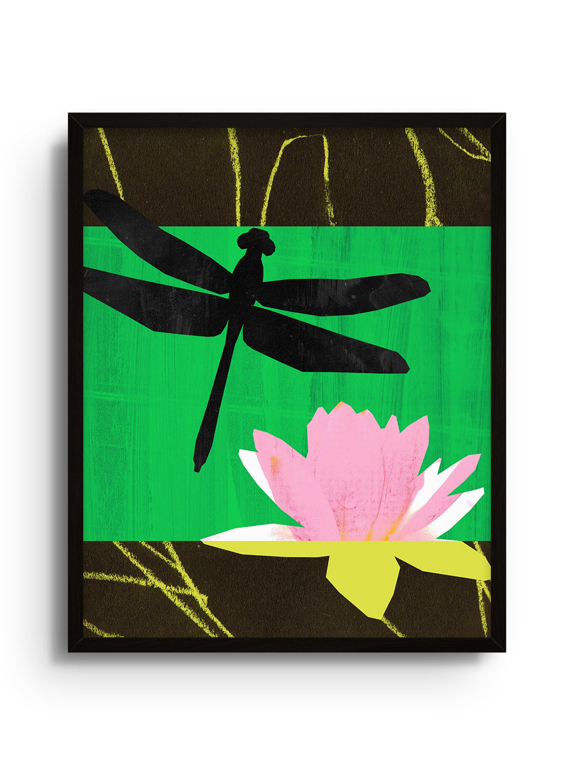 Dragonfly and Lotus - Sian Roper