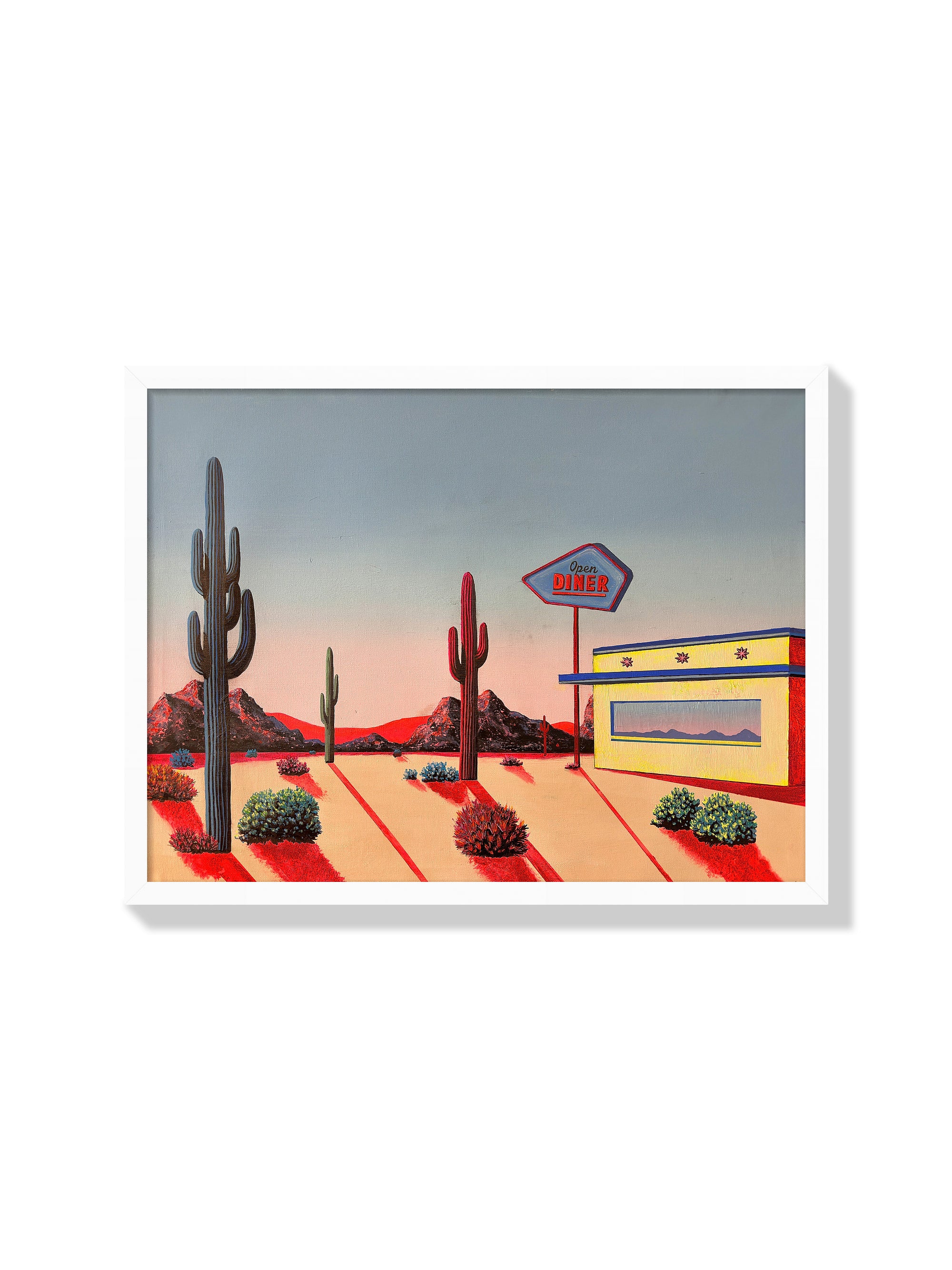 Open Late - Lucy Reed - White Frame |frame=White Frame|