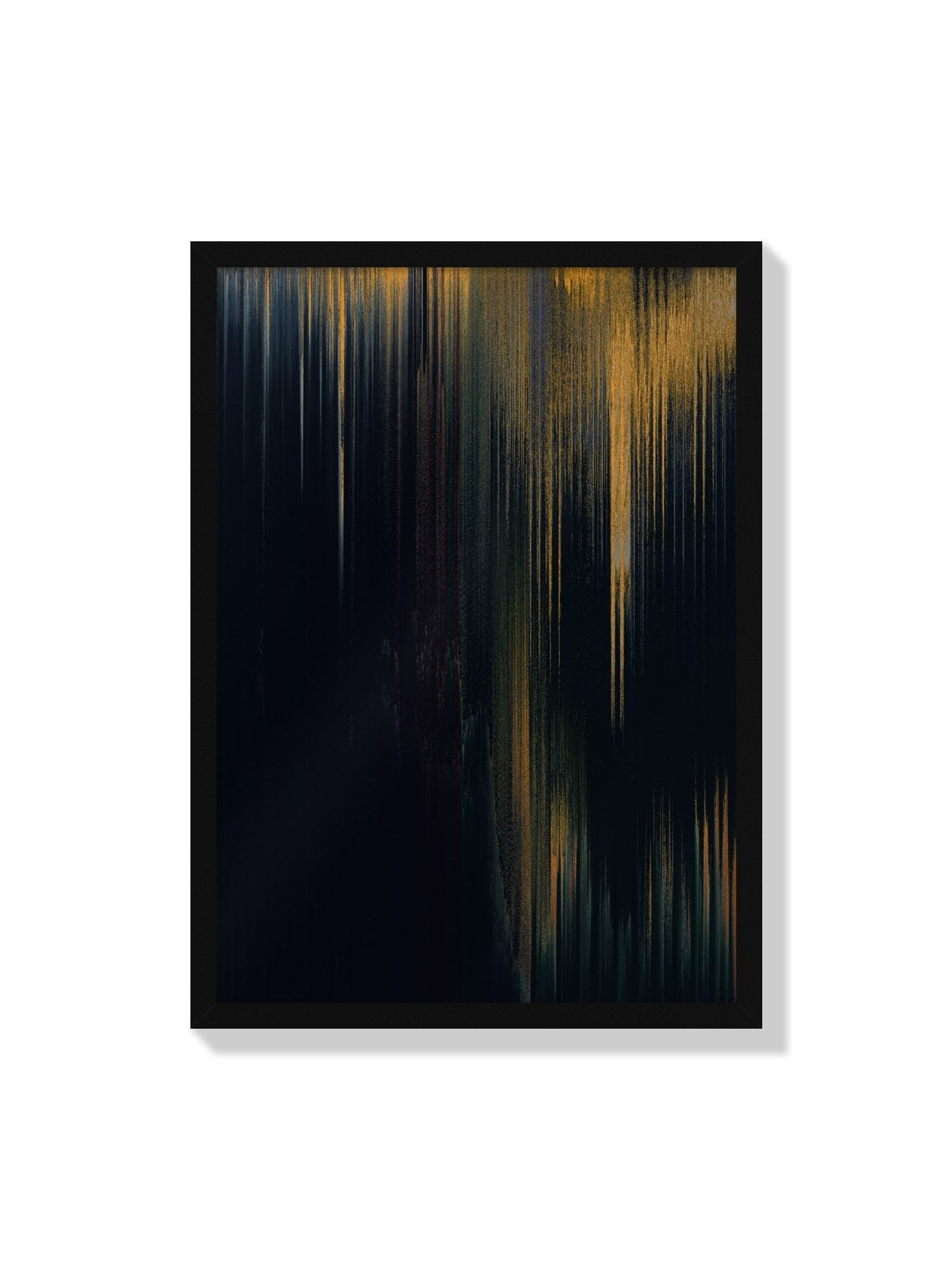 "Glitch 26.303 On Hold" fine art print by Aaron Borchardt in black frame. |frame=Black Frame|