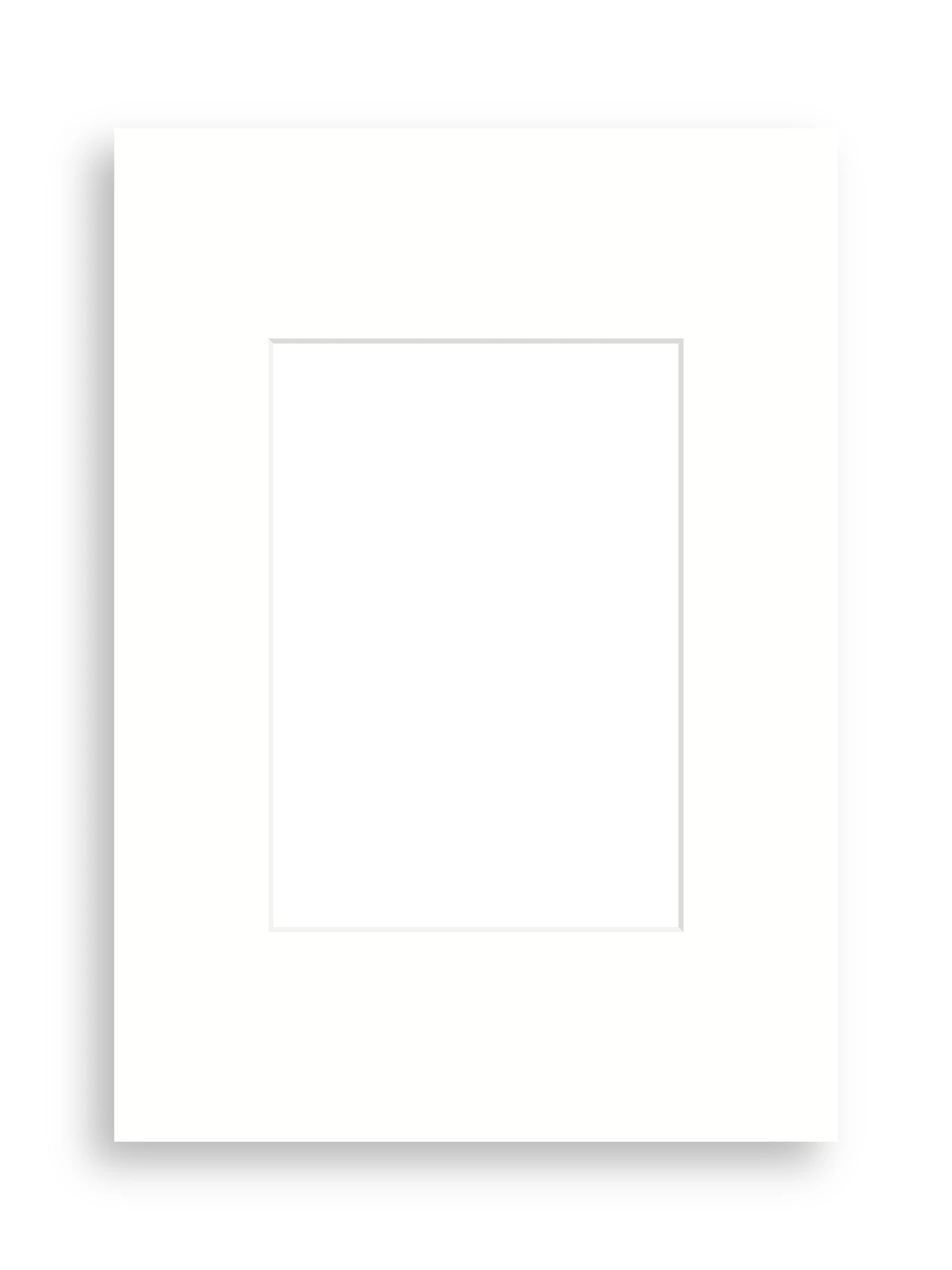 50×70cm picture mount board for A3 artwork in Snow White