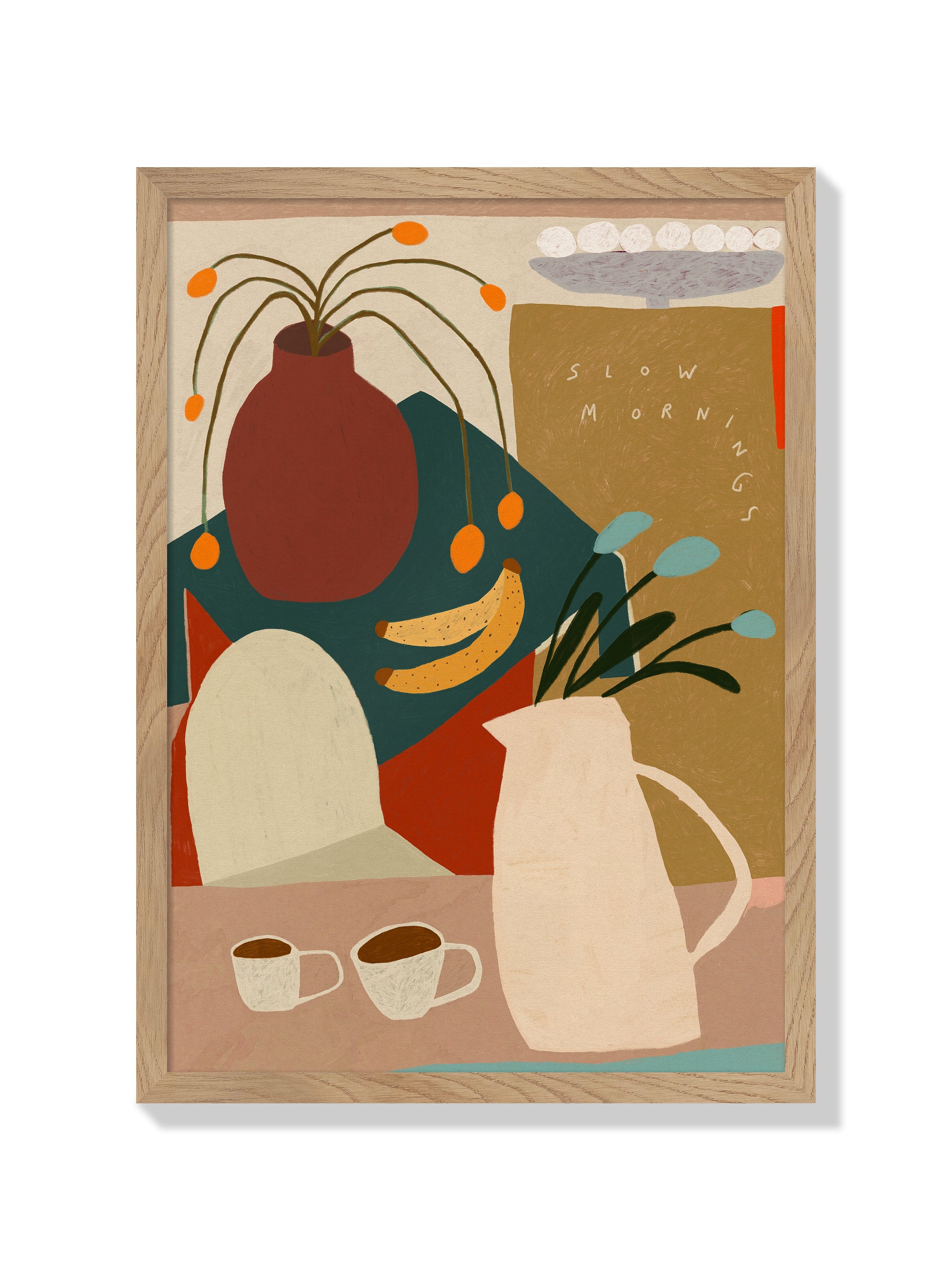 Slow Mornings - Sophie Deller - Natural Frame |frame=Natural Frame|