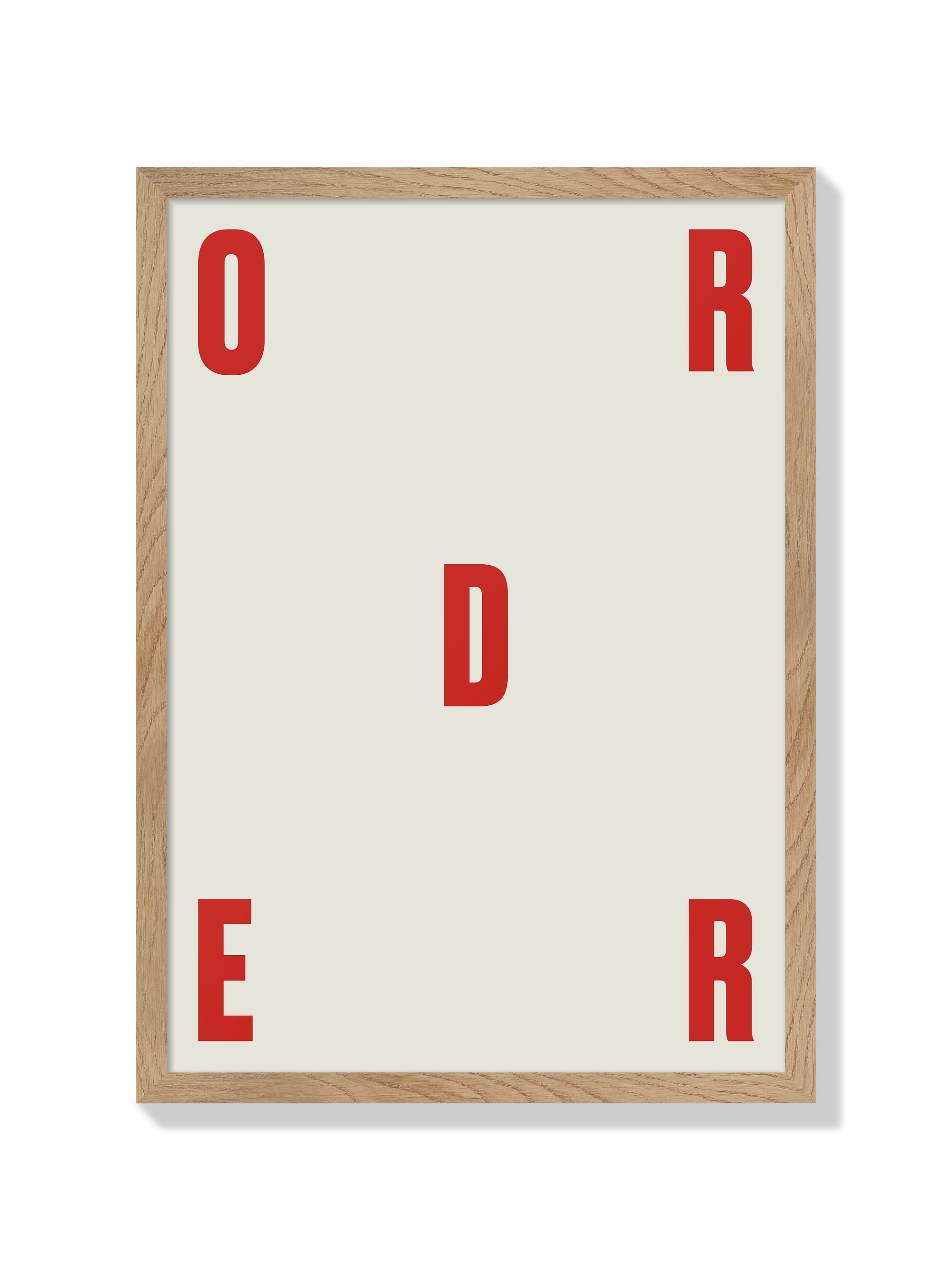 Order - Linus Lohoff - Natural Frame |frame=Natural Frame|