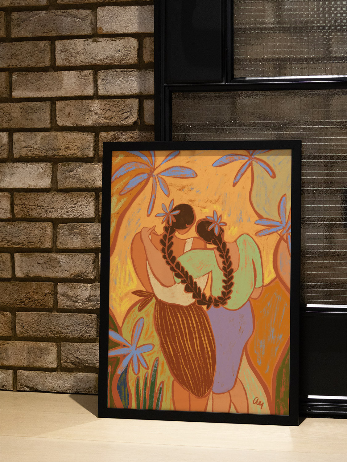 Lean On Her Shoulder - Arty Guava