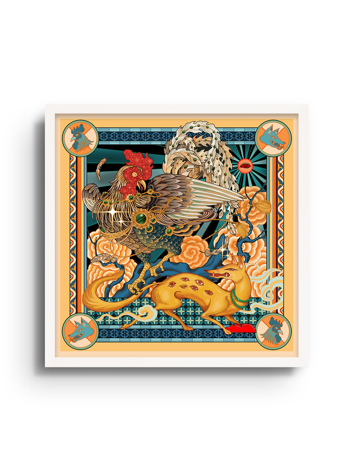 Rooster and Fox - Toma Nguyễn