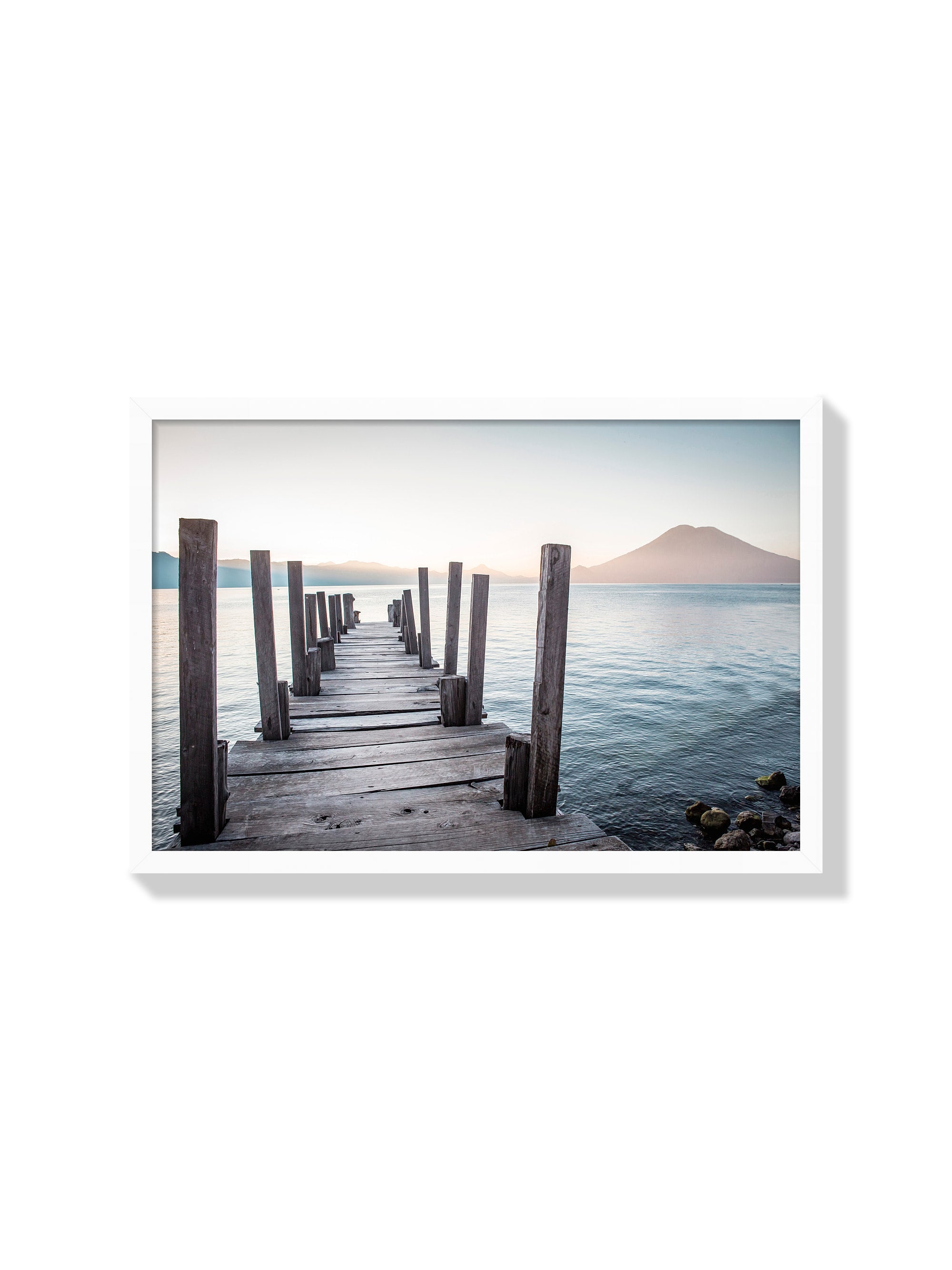 Lake Atitlan - Michael Green - White Frame |frame=White Frame|