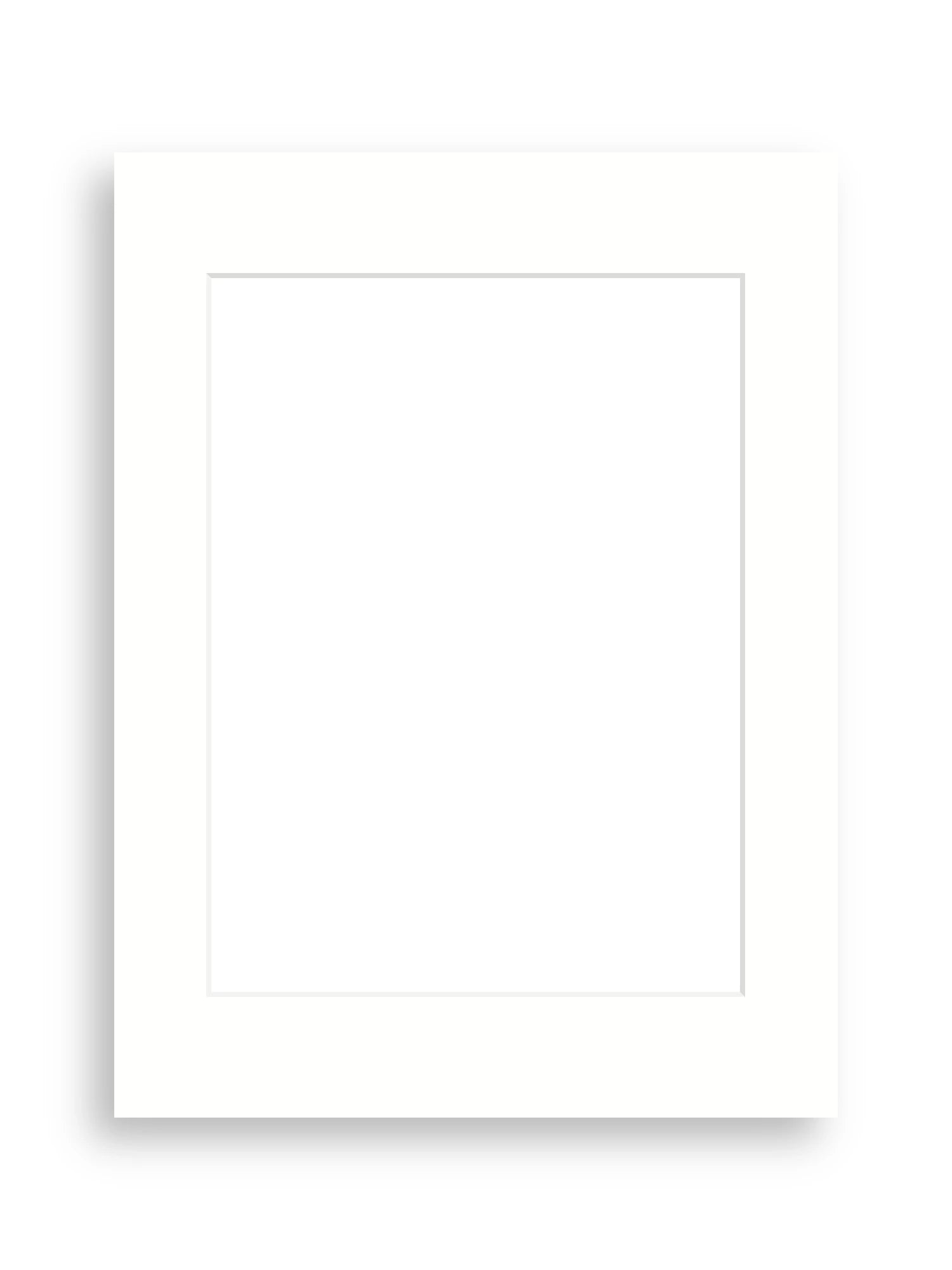 60×80cm picture mount board for 18×24" artwork in Snow White