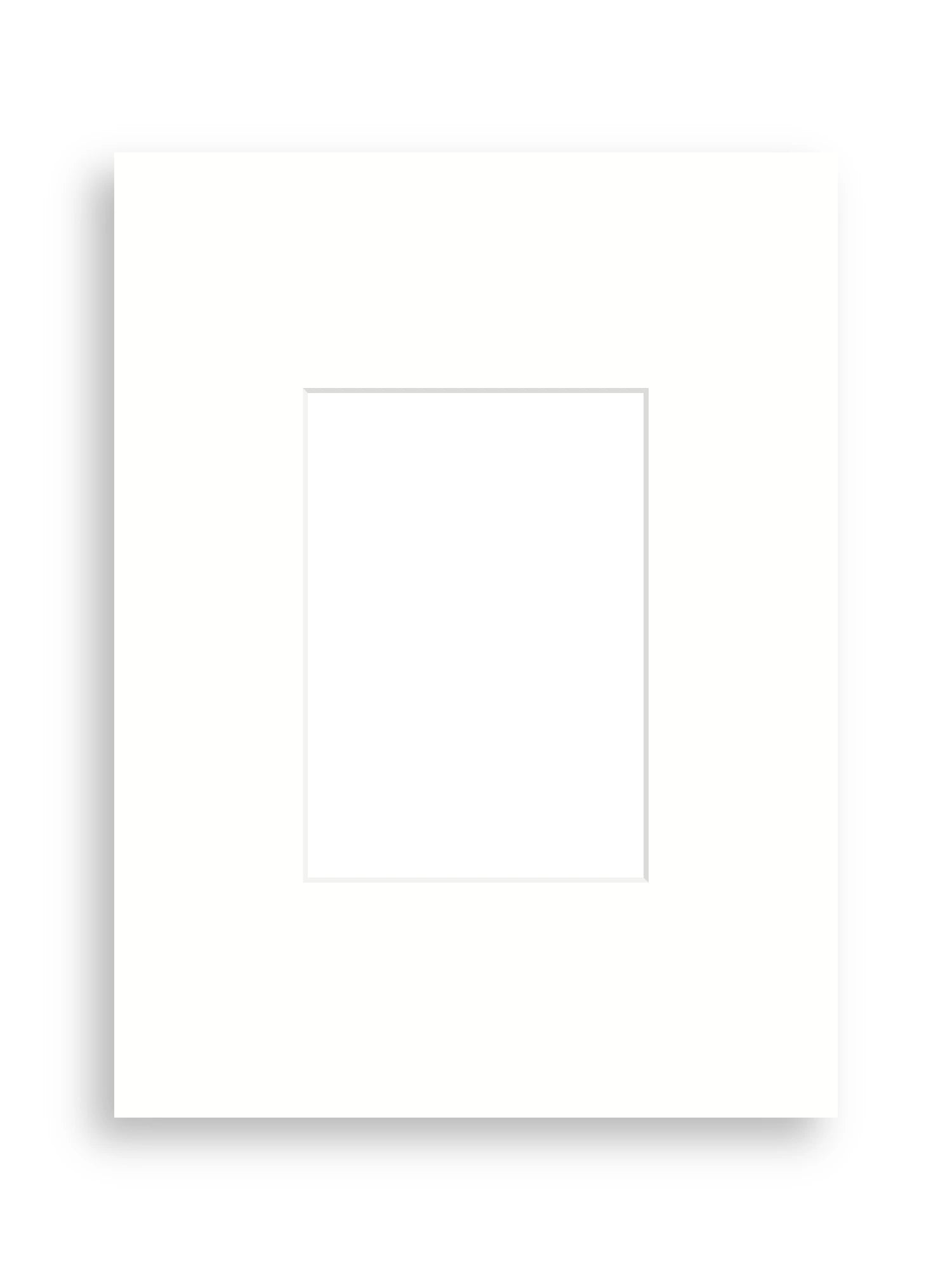 60×80cm picture mount board for A3 artwork in Snow White