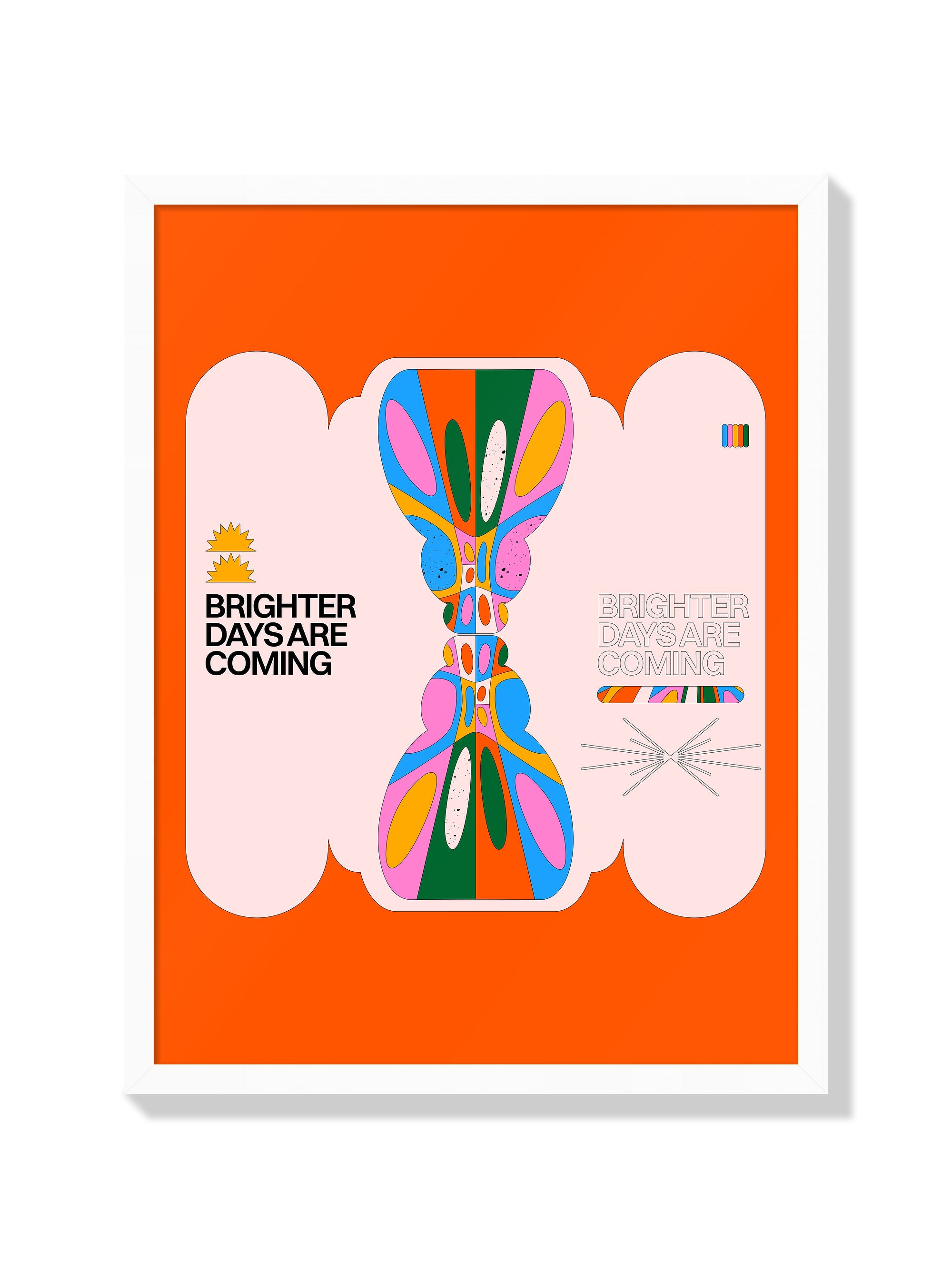 Brighter Days Are Coming - Vladimir Hadzic (without special characters) - White Frame |frame=White Frame|