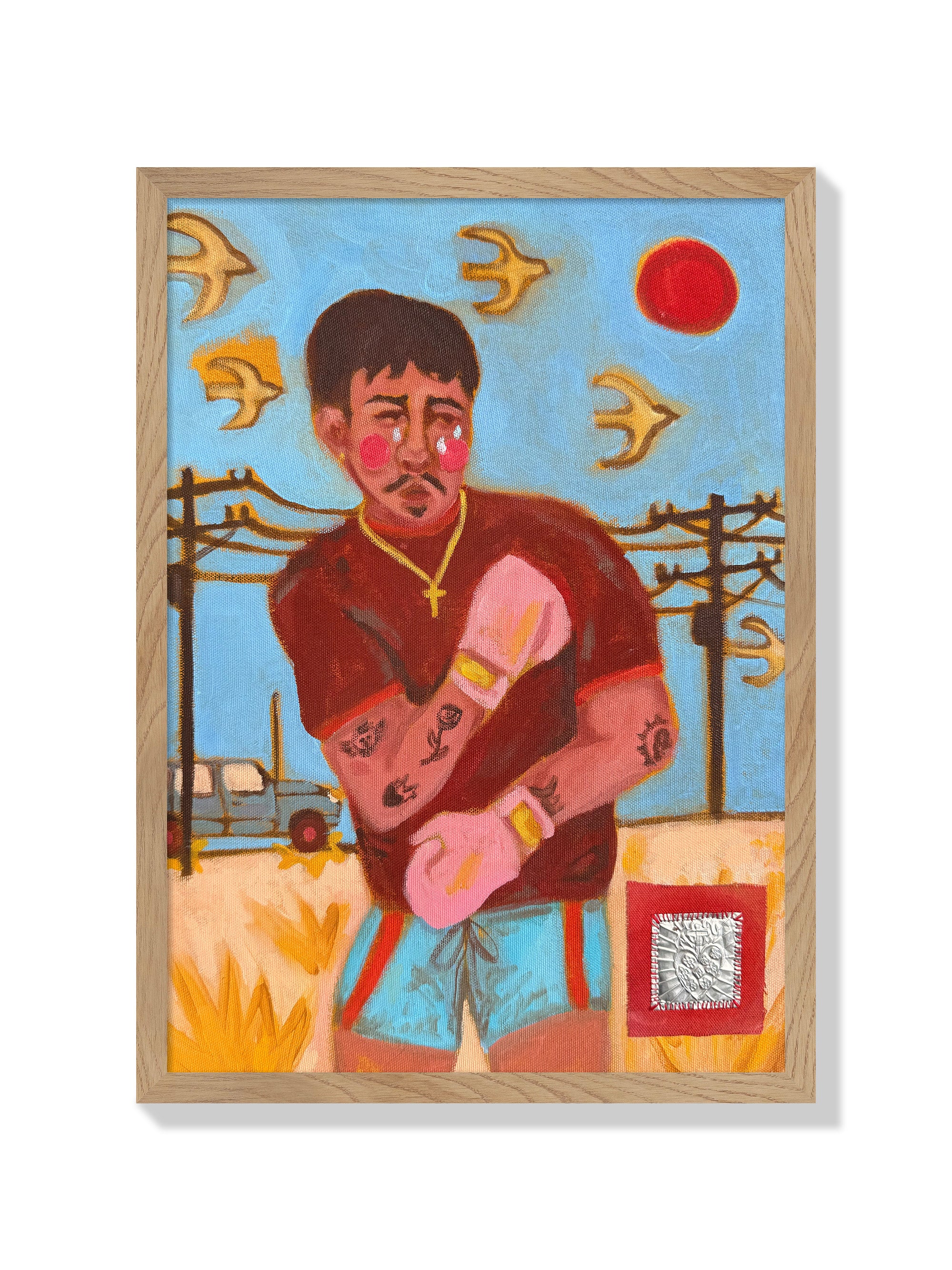 Anger That Begs To Stay - Scared of Moths - Natural Frame |frame=Natural Frame|